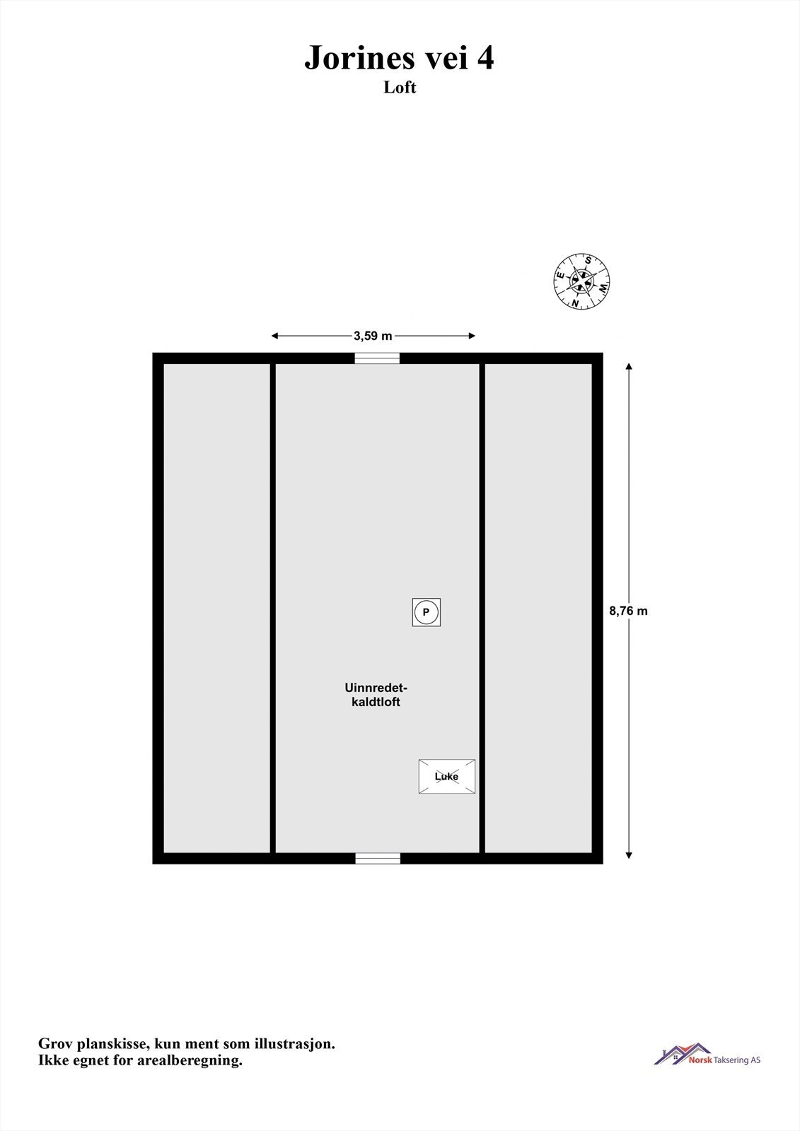 Jorines vei 4 - 2D - Loft Galleribilde