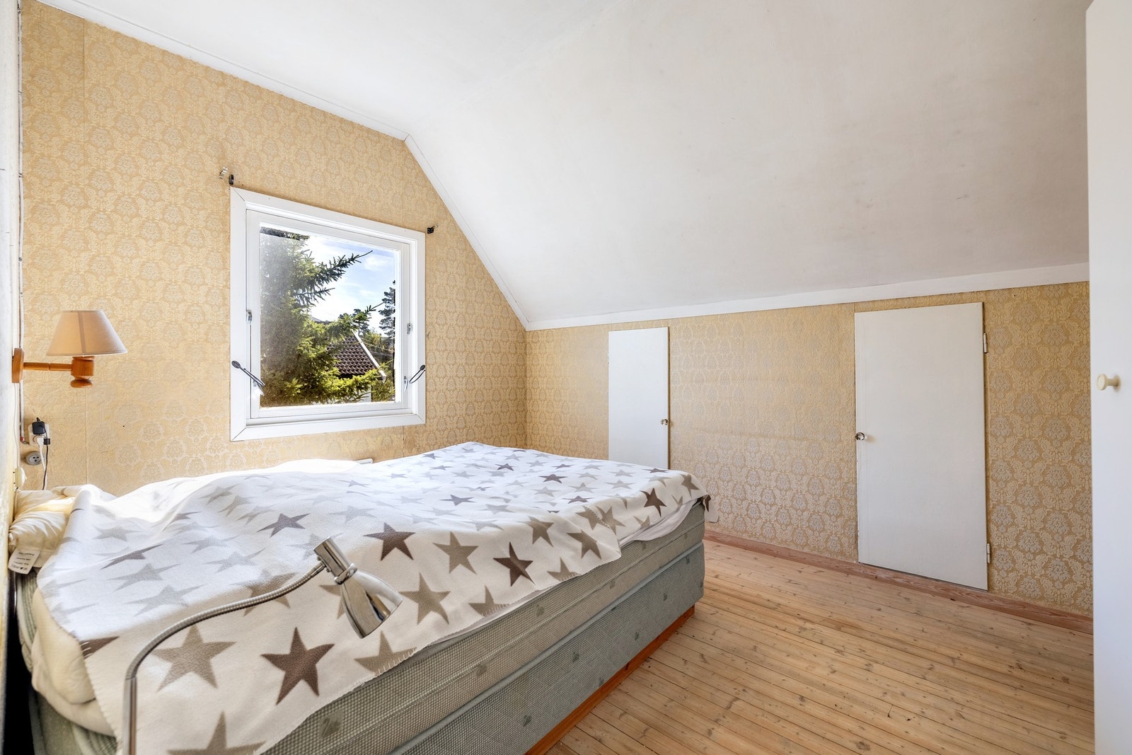 Soverommene har god plass til seng og nattbord. Galleribilde