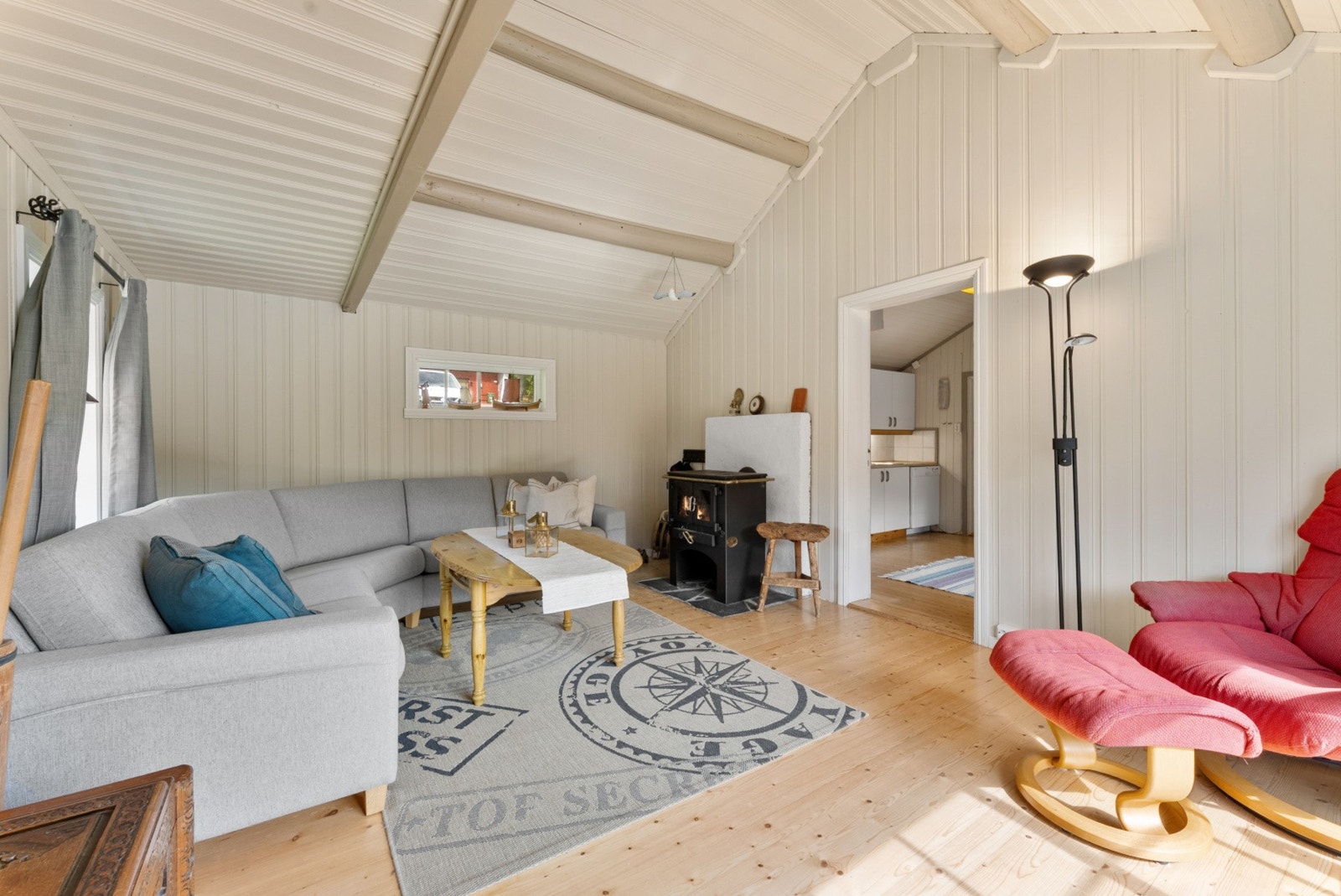 En arealeffektiv planløsning gir en god romfølelse. Galleribilde