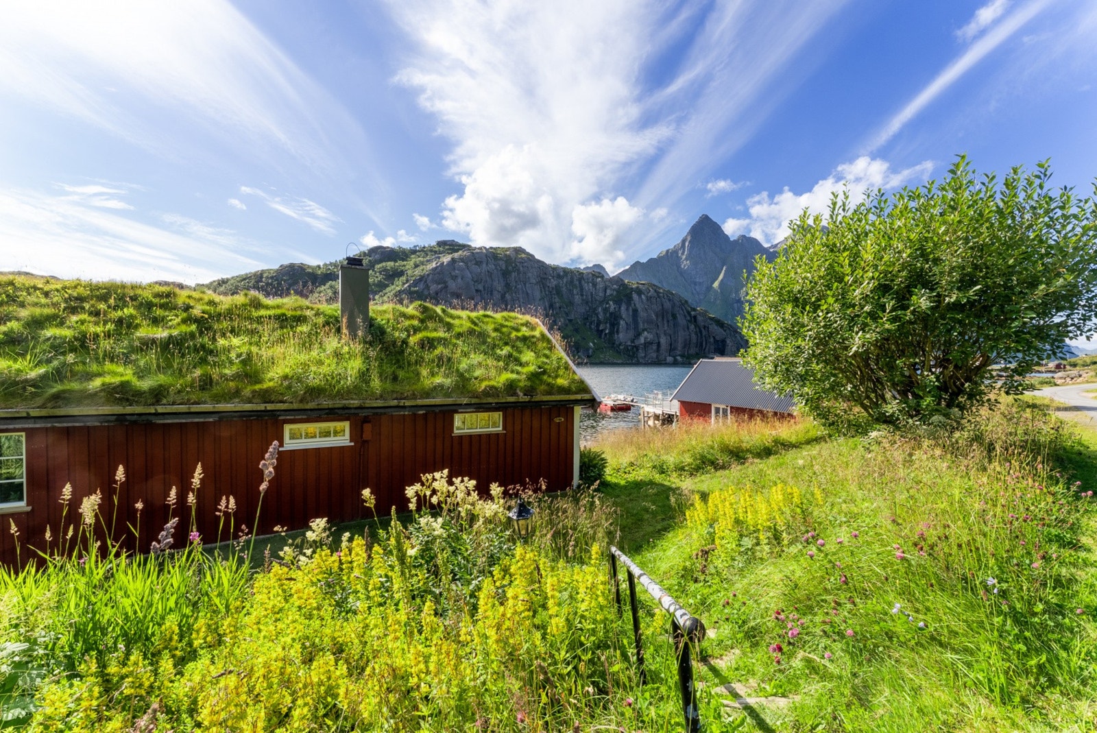 Det tradisjonelle torvtaket er både vakkert og funksjonelt. Galleribilde