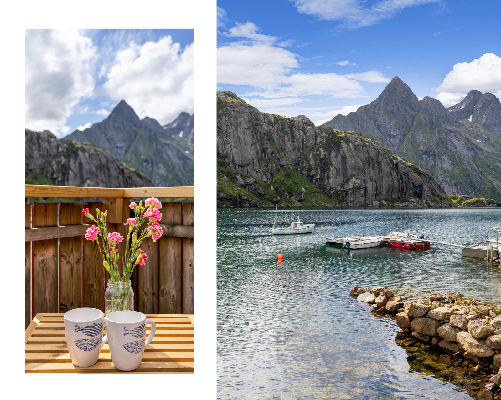 Utsikten fra uteplassen er rett og slett fantastisk. Galleribilde