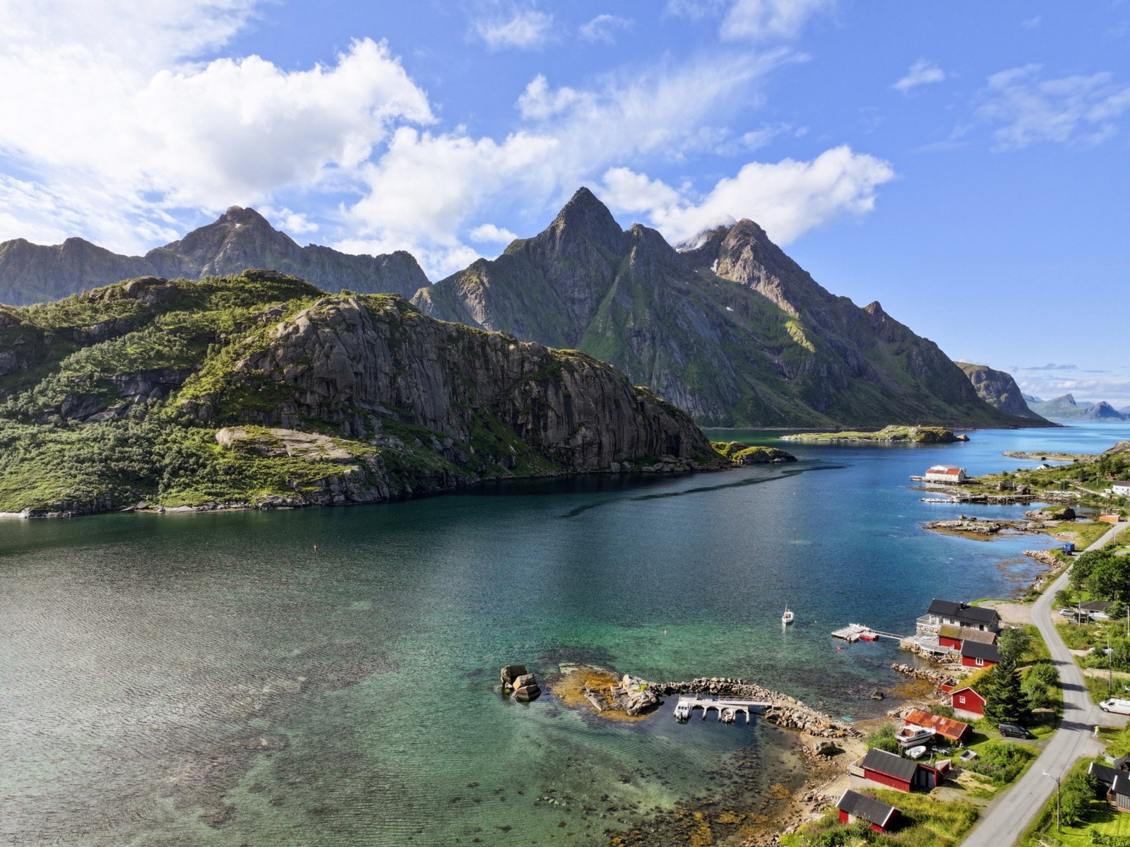 Panoramautsikt som tar pusten fra deg. Galleribilde