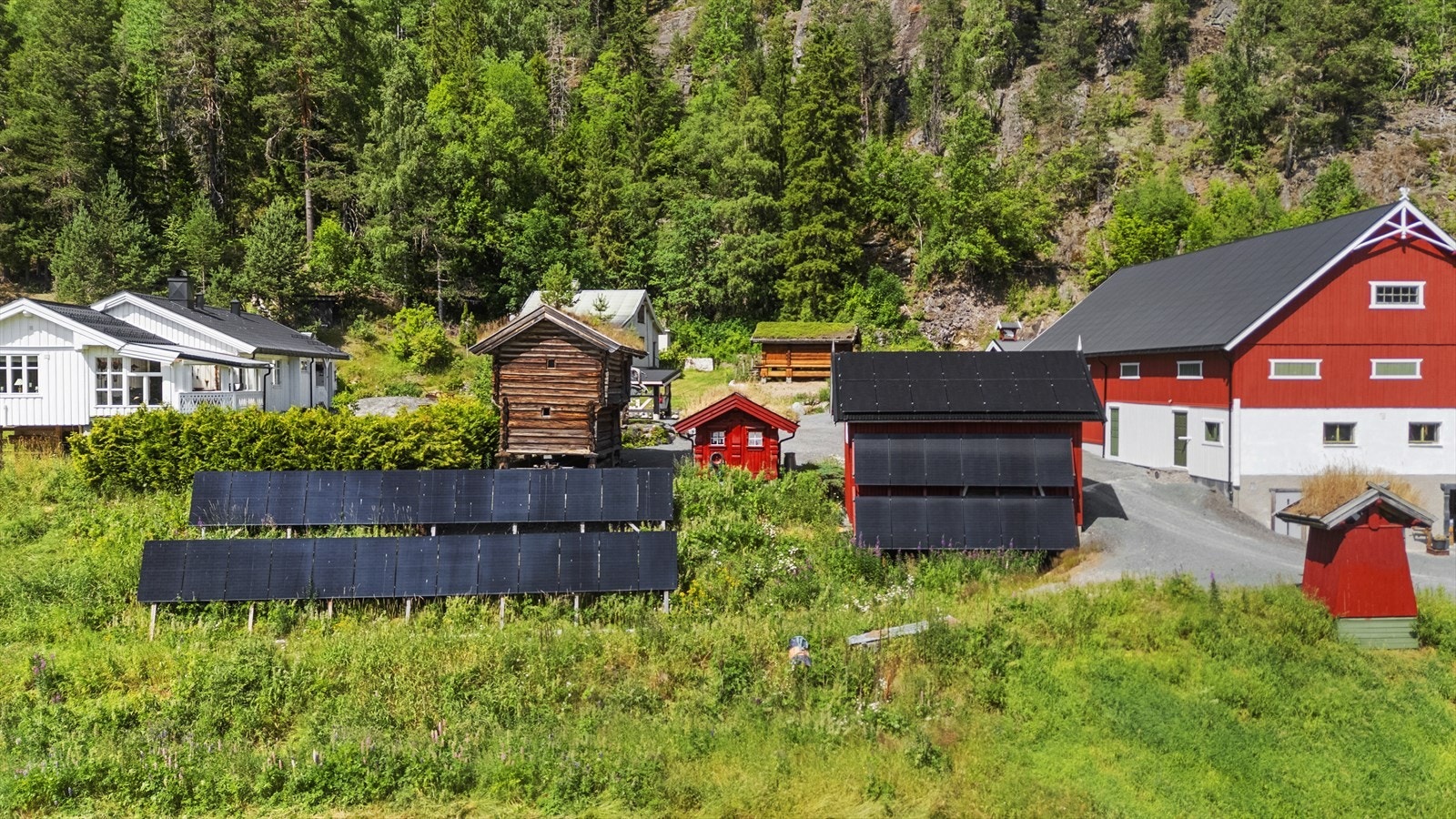 I 2024 ble det installert et solcelleanlegg på ca. 20 kW. Galleribilde