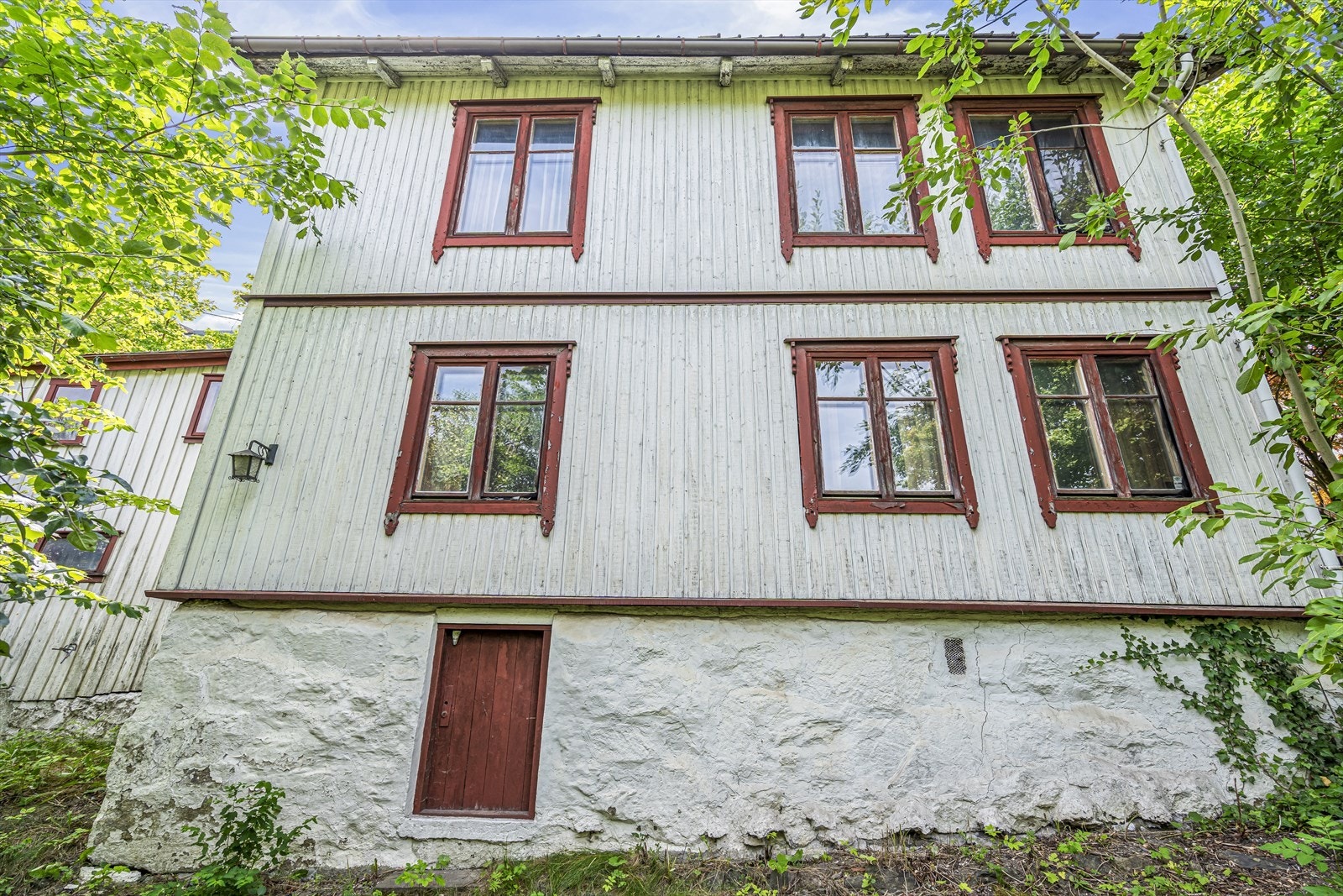 Fasade fra hagesiden Galleribilde
