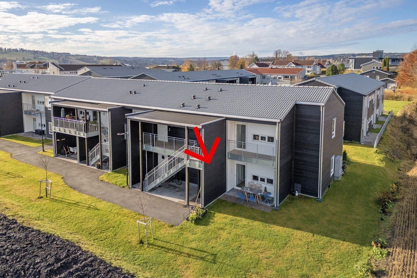 Flott leilighet i innerste bygget på Vallejordet! Foto: Boligdrøm. Galleribilde