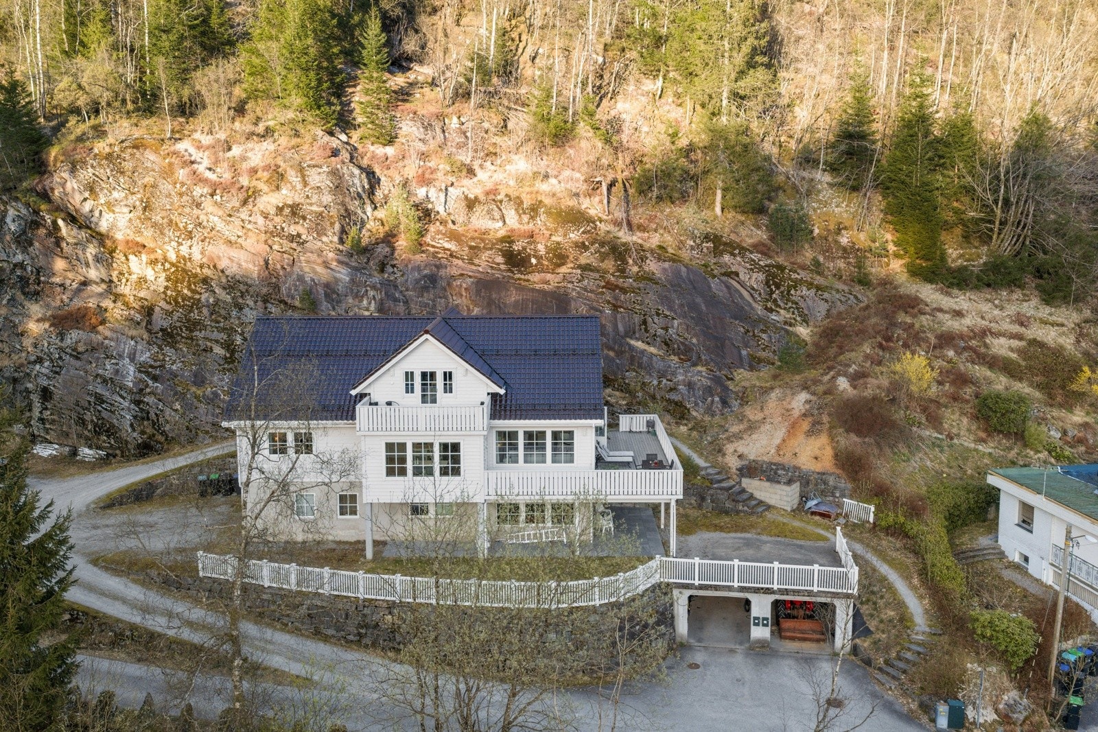 Dronefoto Galleribilde