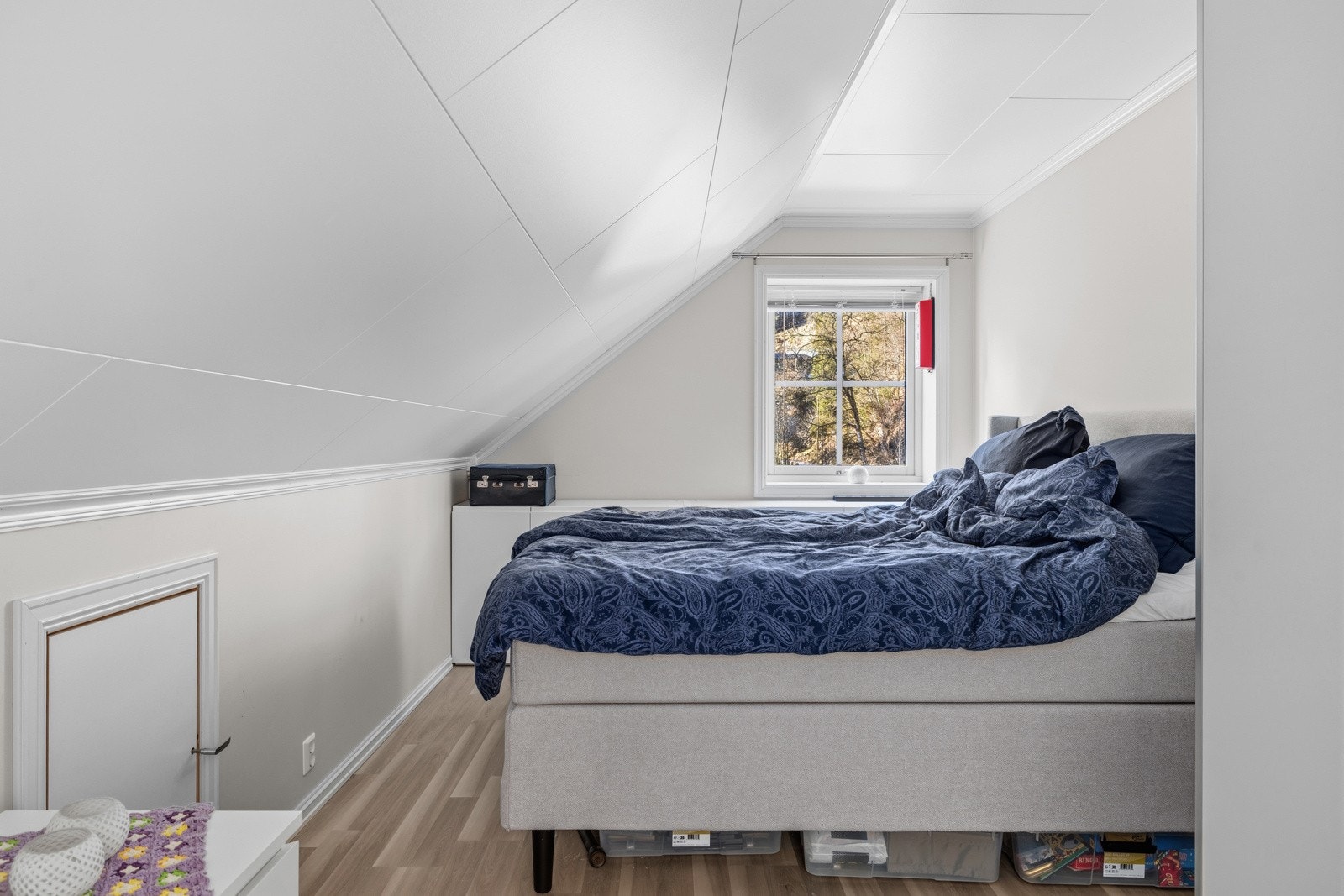 Soverom loft Galleribilde