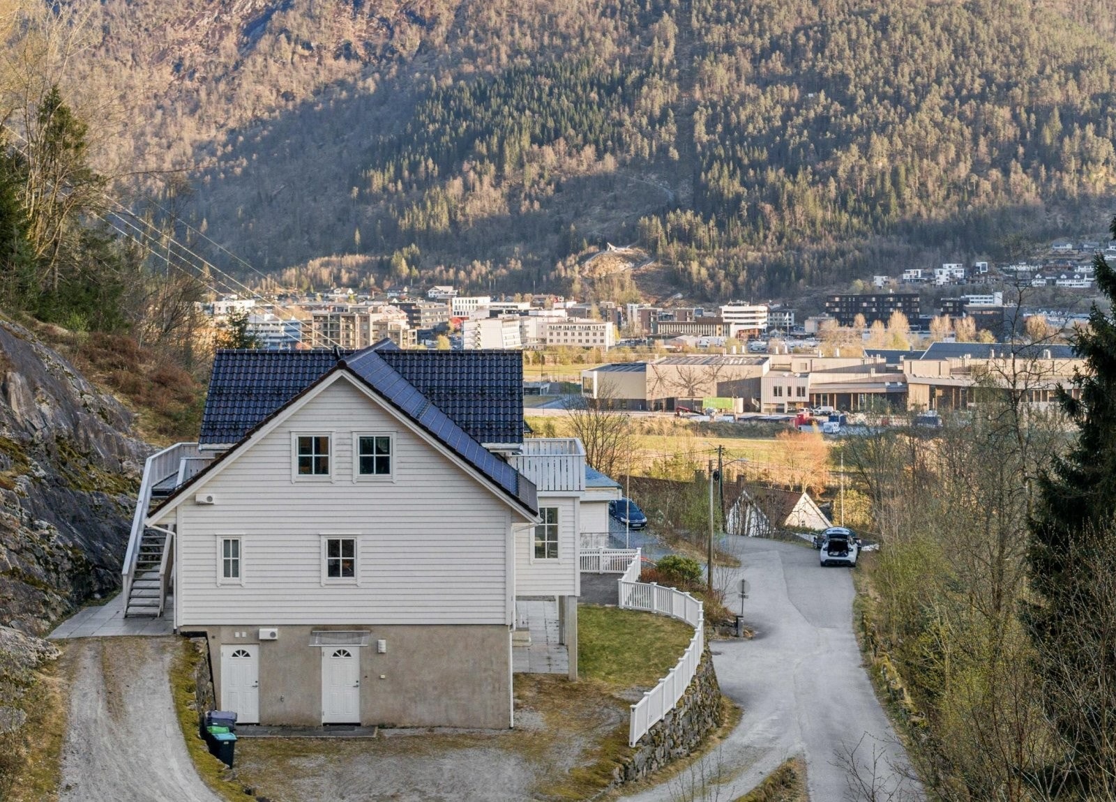 Dronefoto Galleribilde