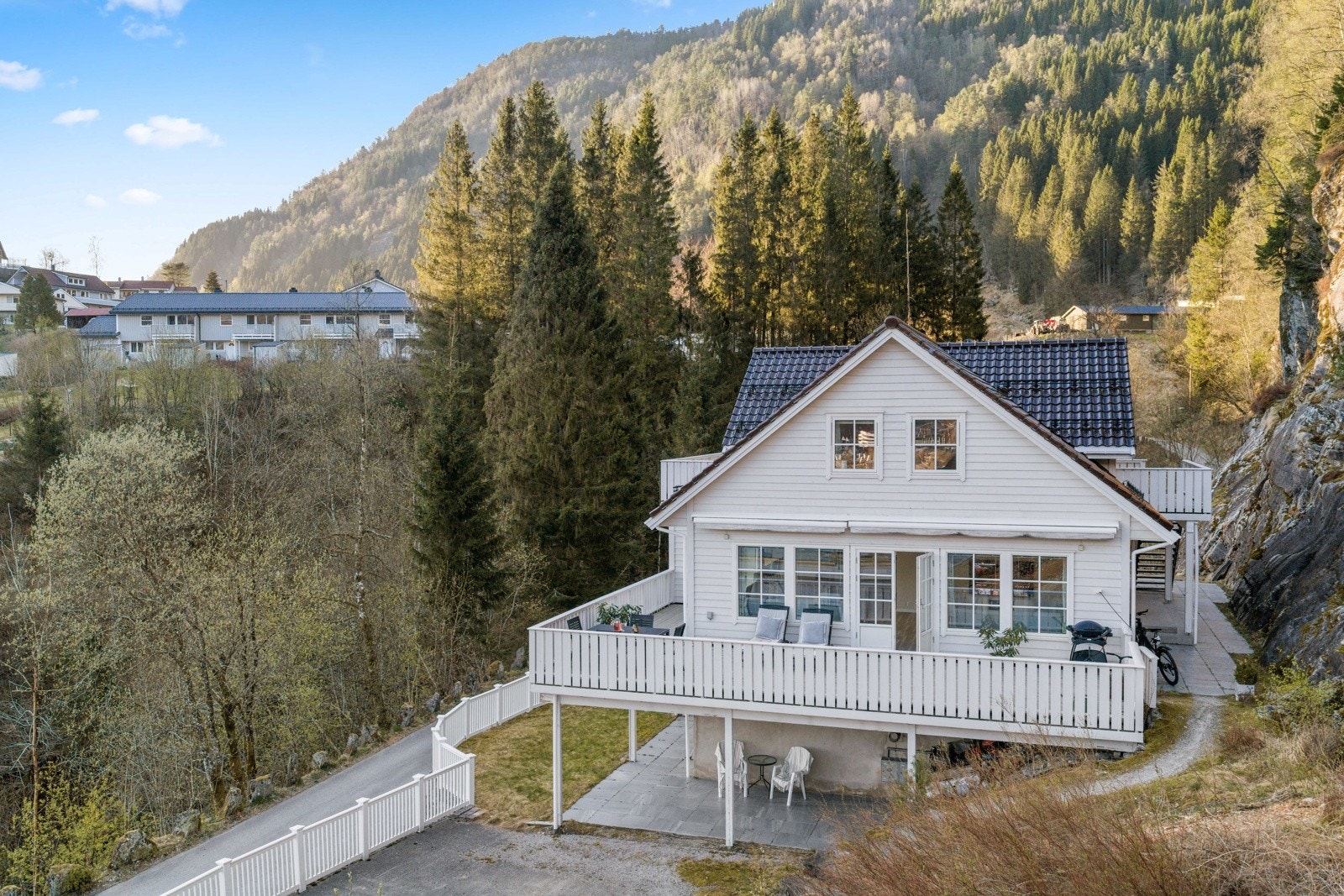 Dronefoto Galleribilde