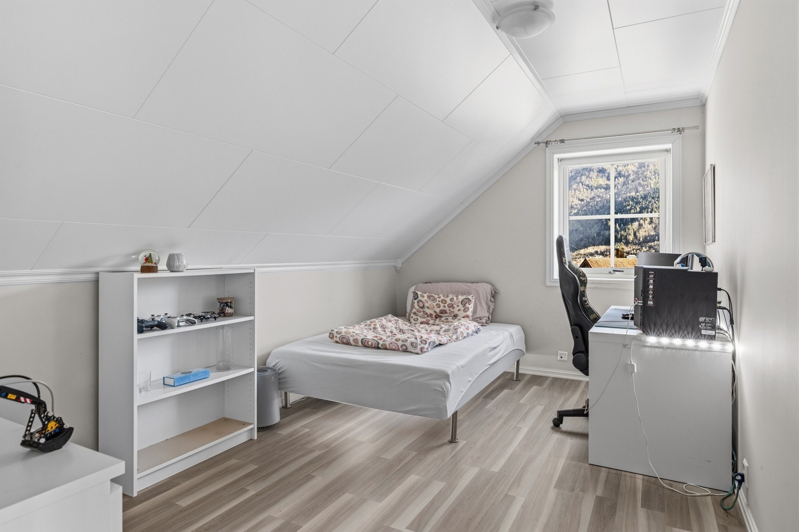 Soverom loft Galleribilde