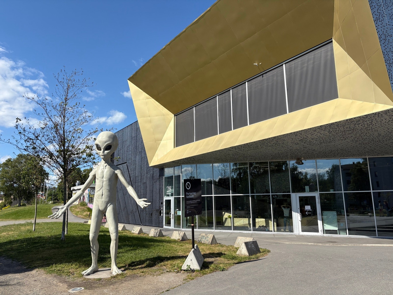 På Voldsløkka ligger Oslo Skatehall - en 2,300 m² innedørs skatehall. Street, bowl, micro ramp, og full-size vert. Her bys det på skatehall, kurs og camps. https://www.osloskatehall.no/ Galleribilde