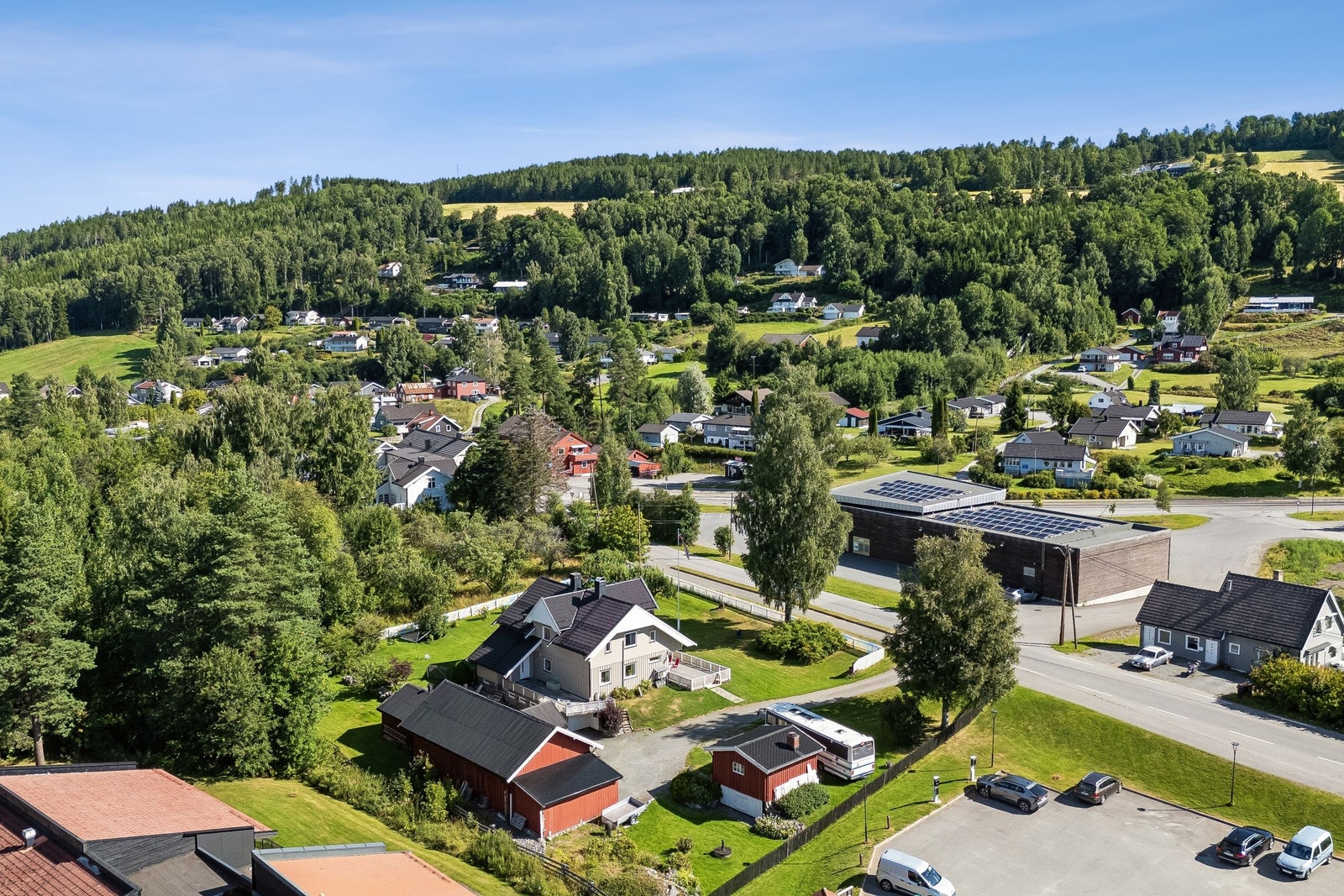 Eiendommen ligger sentralt i Gata Galleribilde
