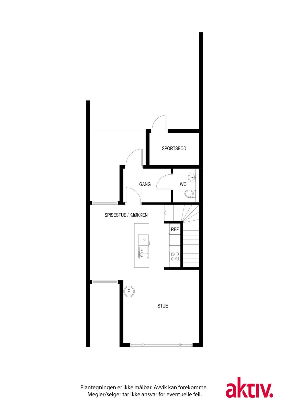 Plantegning 2.etg. Galleribilde
