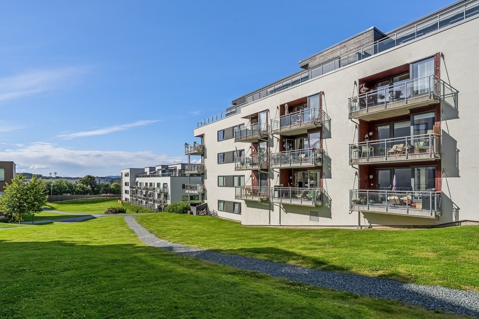 Moderne boligkompleks med attraktiv beliggenhet på Ranheim. Galleribilde