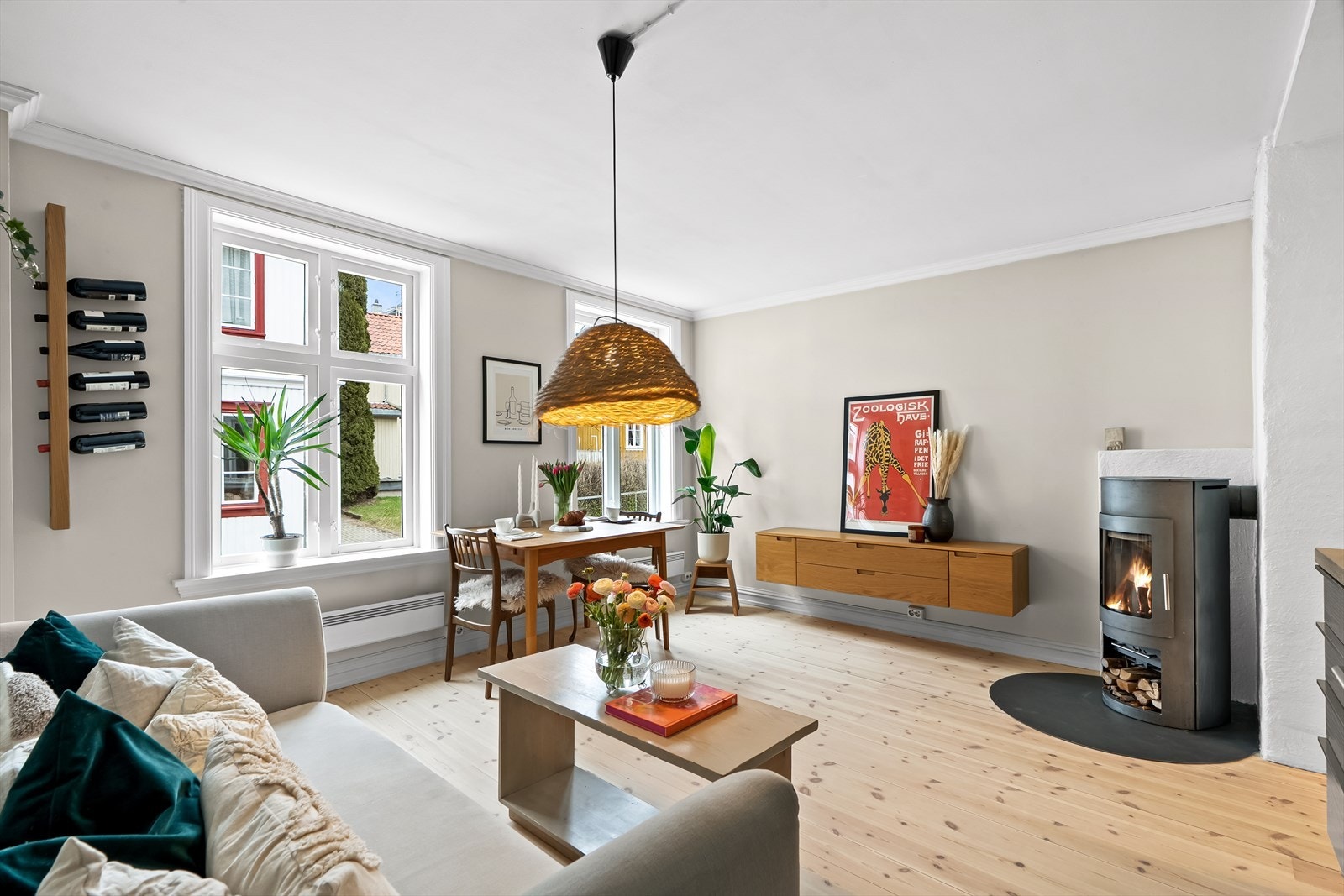 Rommet har en god planløsning hvor arealet er godt utnyttet Galleribilde