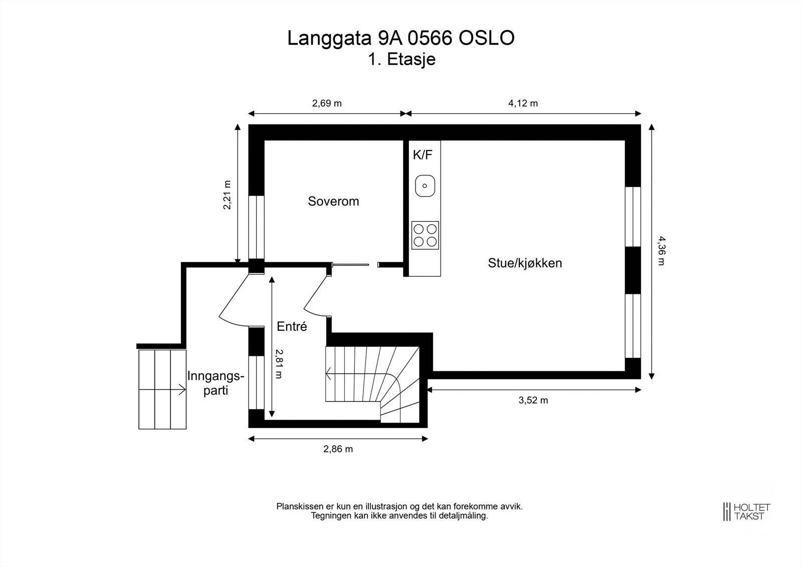 Plantegning - 1.Etasje Galleribilde