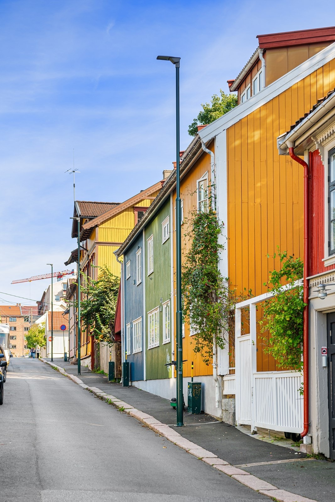 Rodeløkka er et av de få områdene i Oslo der man fortsatt kan oppleve den gamle trehusbebyggelsen fra 1800-tallet Galleribilde
