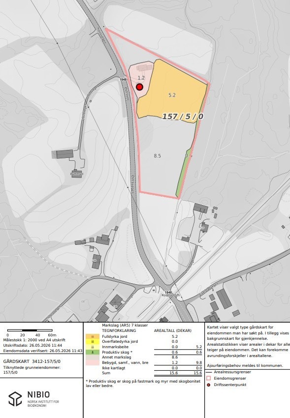 Gårdskart Galleribilde