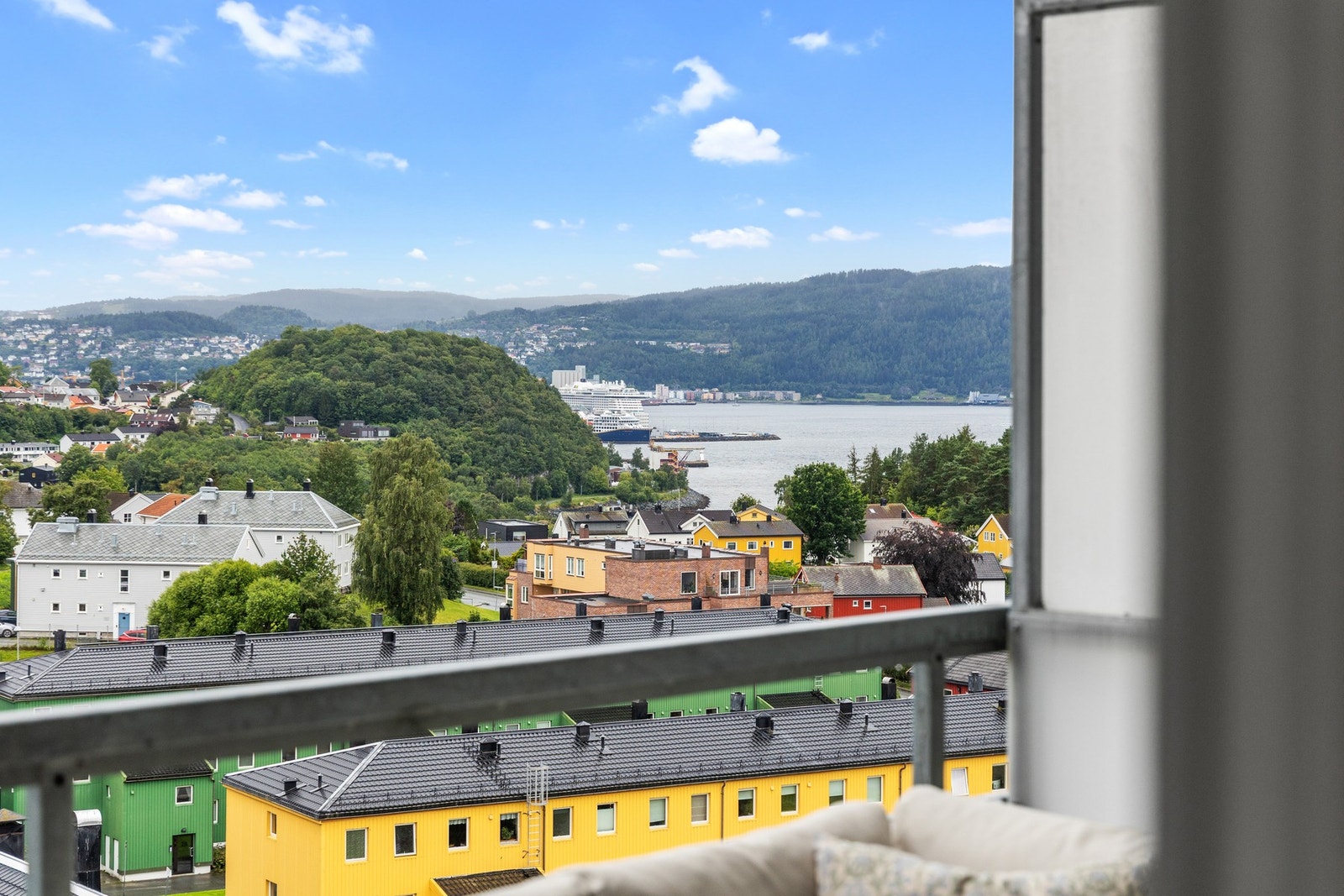 Beliggenhet byr også på flotte solforhold. Galleribilde