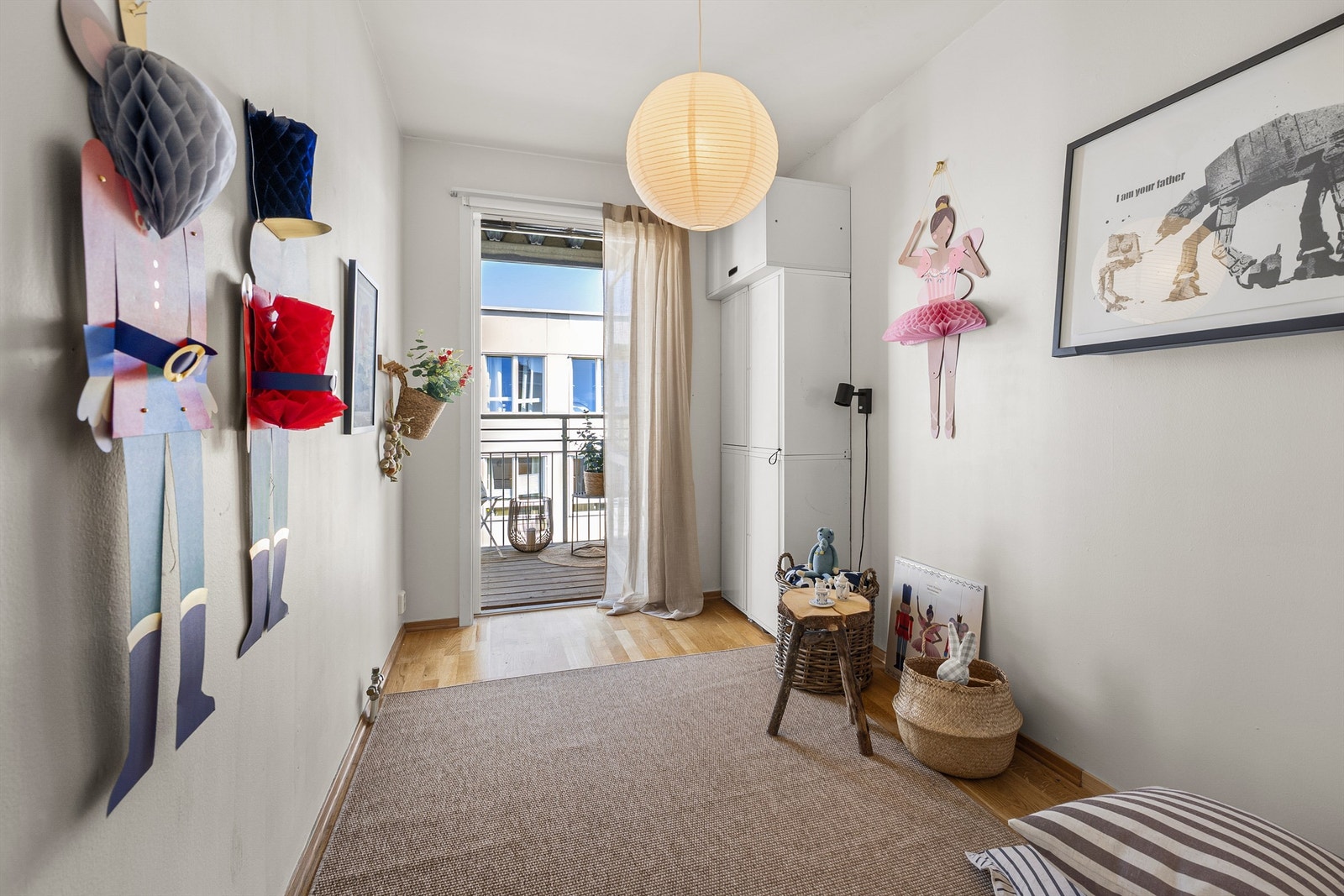Soverom II fungerer godt som barnerom. Fra rommet er det adkomst til balkong Galleribilde