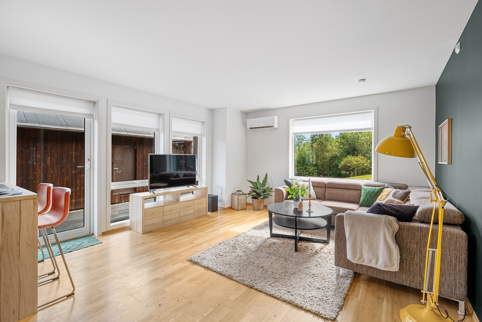 Via verandadøren er det enkel adkomst til uteområdet Galleribilde