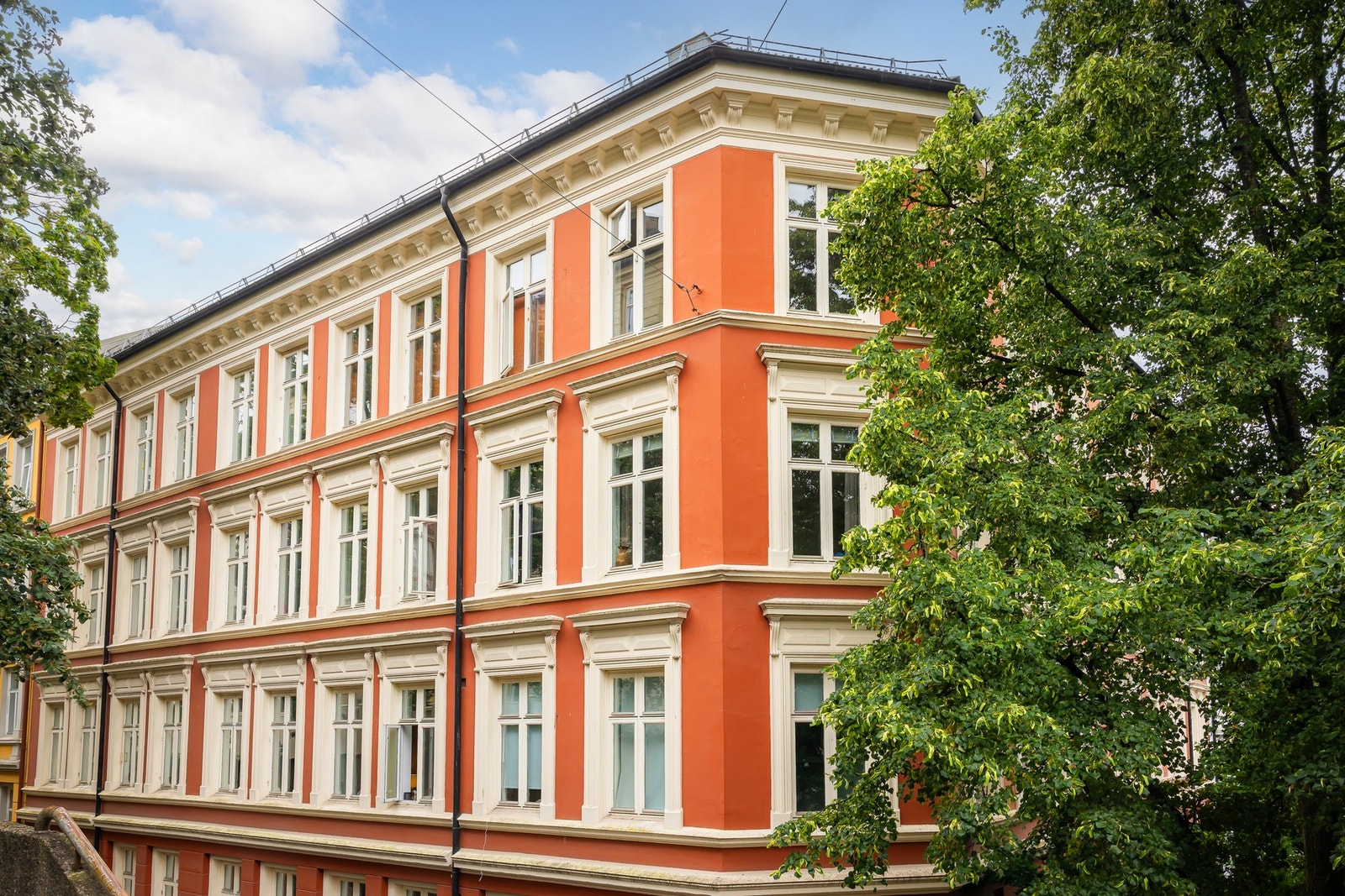 Leiligheten har en flott beliggenhet sentralt på St. Hanshaugen. Galleribilde