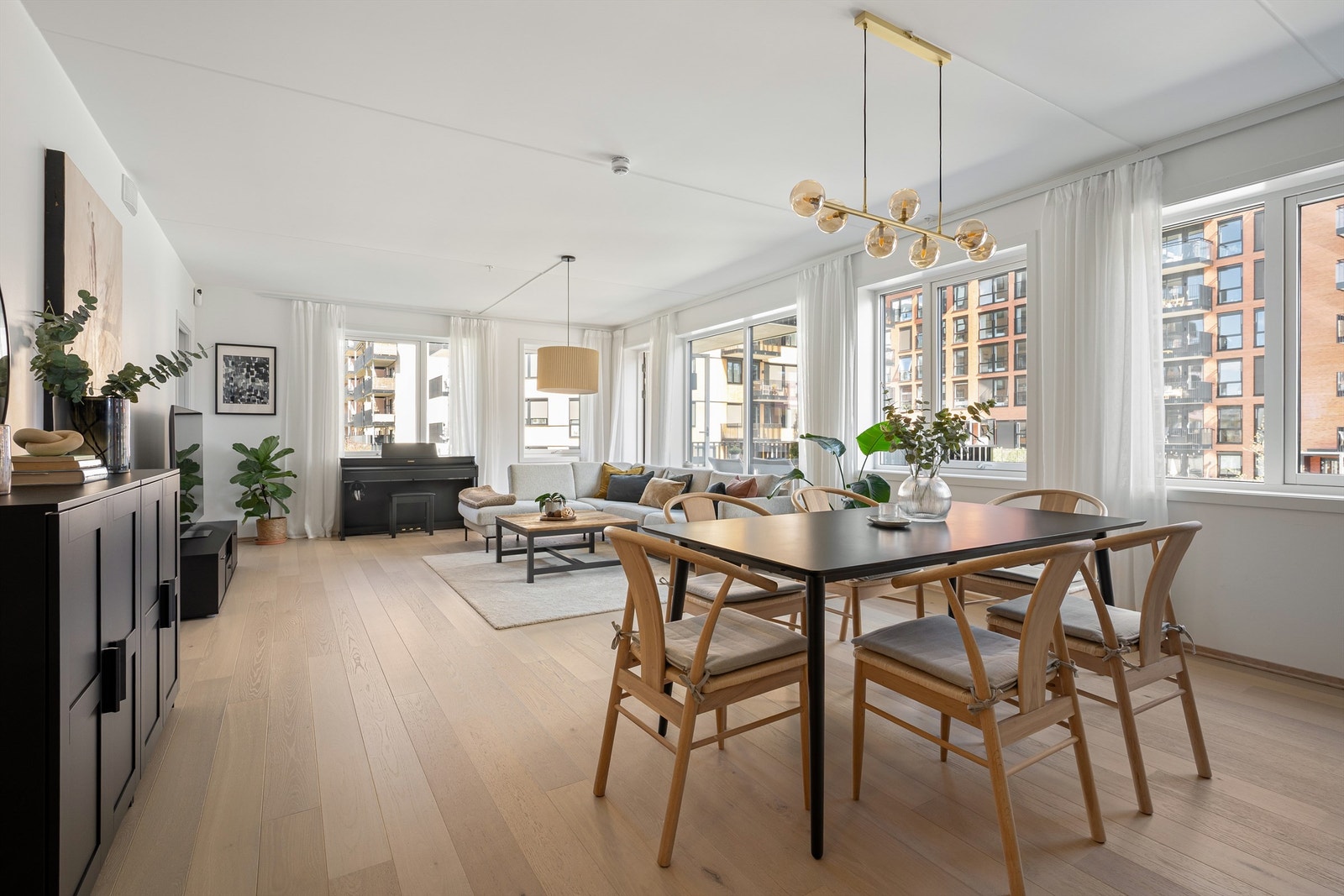 Leiligheten har fått kun TG1 og har nybyggaranti frem til september 2029. Leiligheten byr på blant annet 2 balkonger og walk-in. I tillegg er det bruksrett til garasjeplass. Foto: Mats Holst Galleribilde
