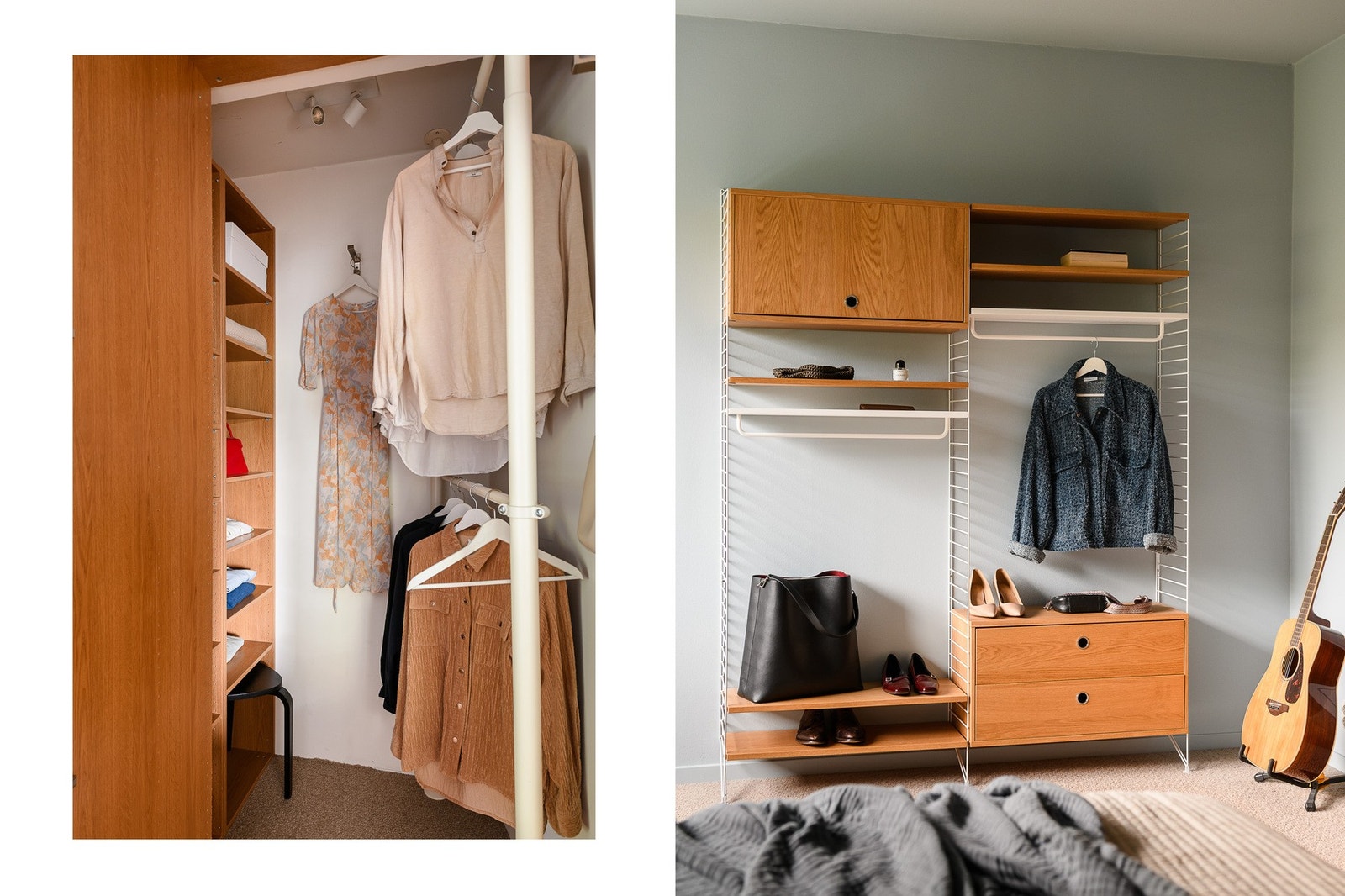 Hovedsoverommet har rikelig med oppbevaring, inkludert en praktisk walk-in-garderobe. Galleribilde