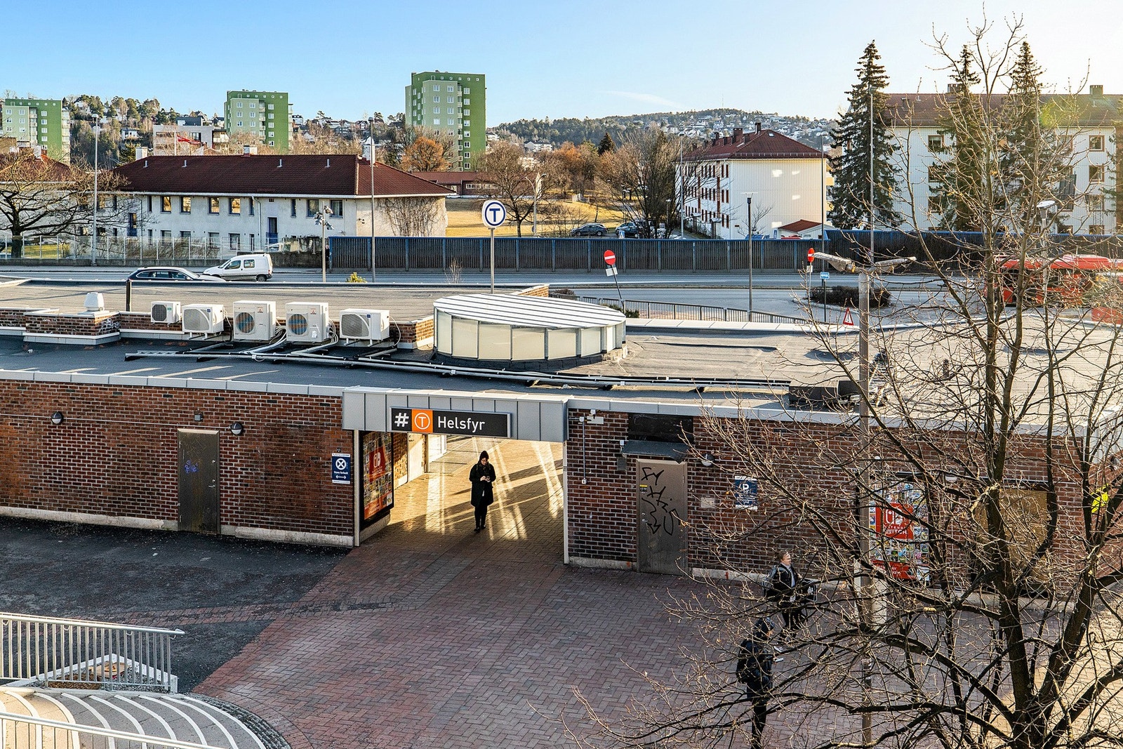 Nærområdet - Helsfyr T-bane Galleribilde