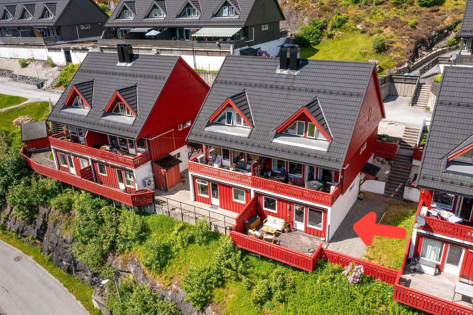 Fin beliggenhet i fremste rekke. Galleribilde