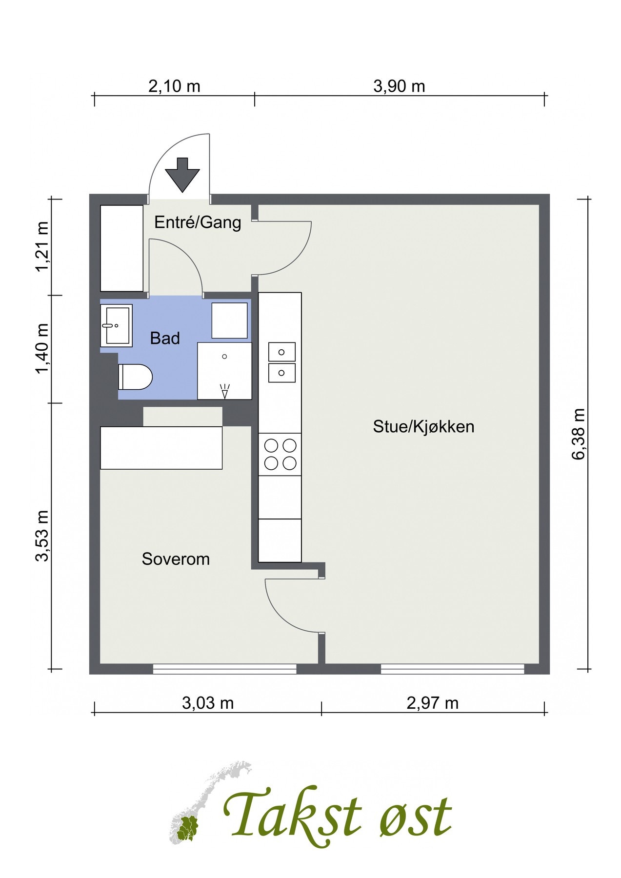 Planløsning. Galleribilde