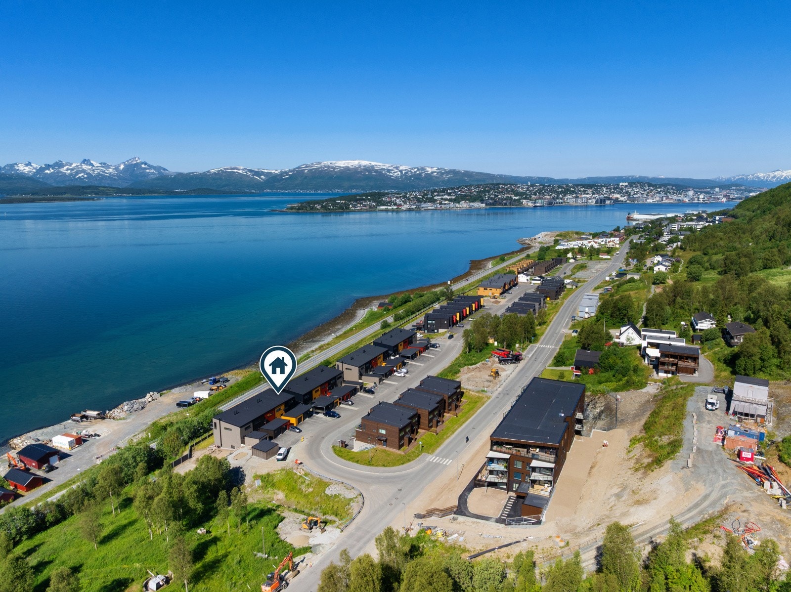 Feltet er et nytt og godt mottatt boligfelt på fastlandet. Dette er blitt et yndet og etterspurt boområde blant innbyggerne i Tromsø.