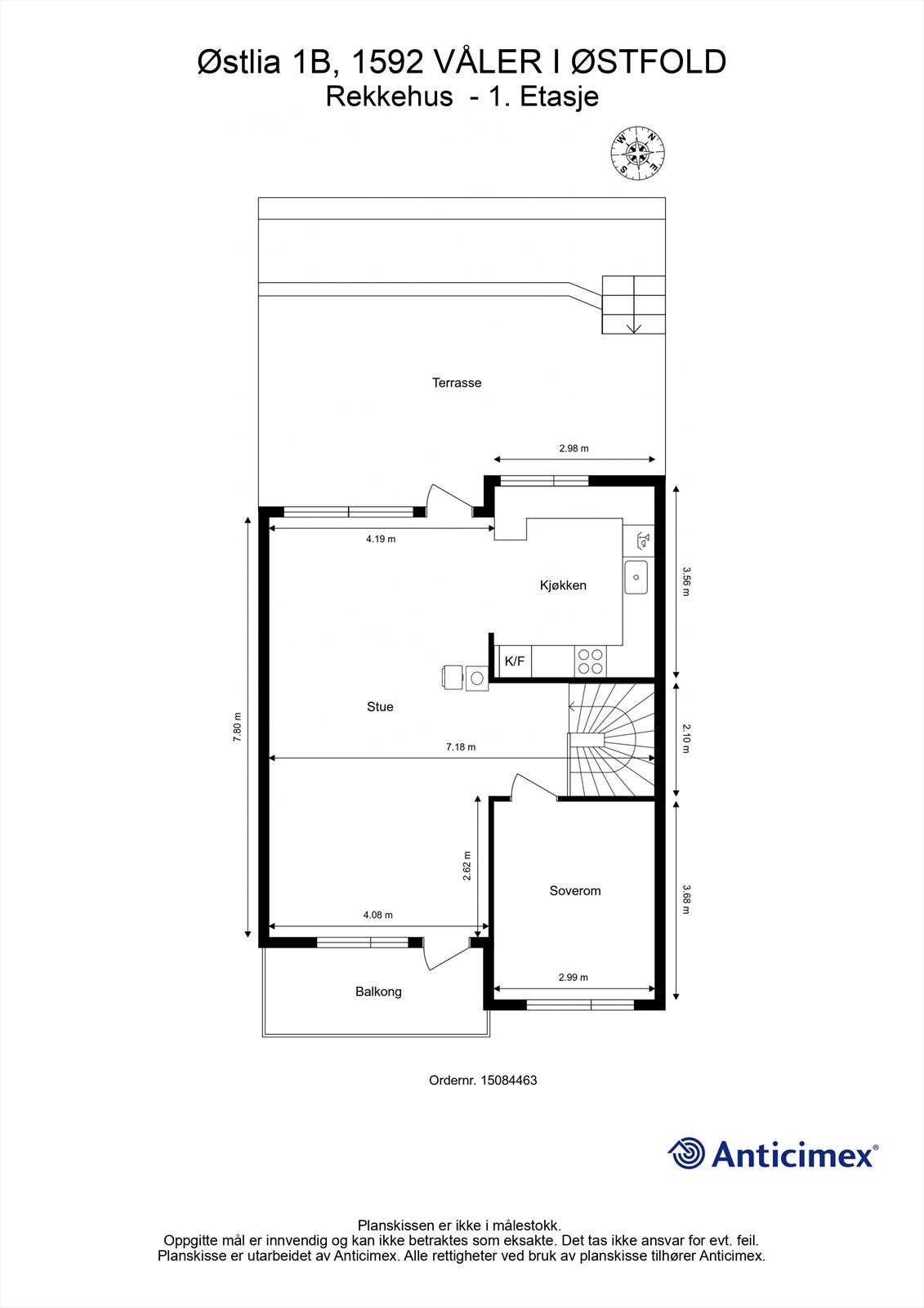 Plantegning - 1. etasje Galleribilde