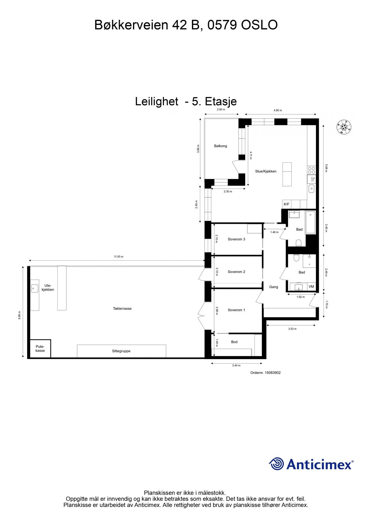 Plantegning. Galleribilde