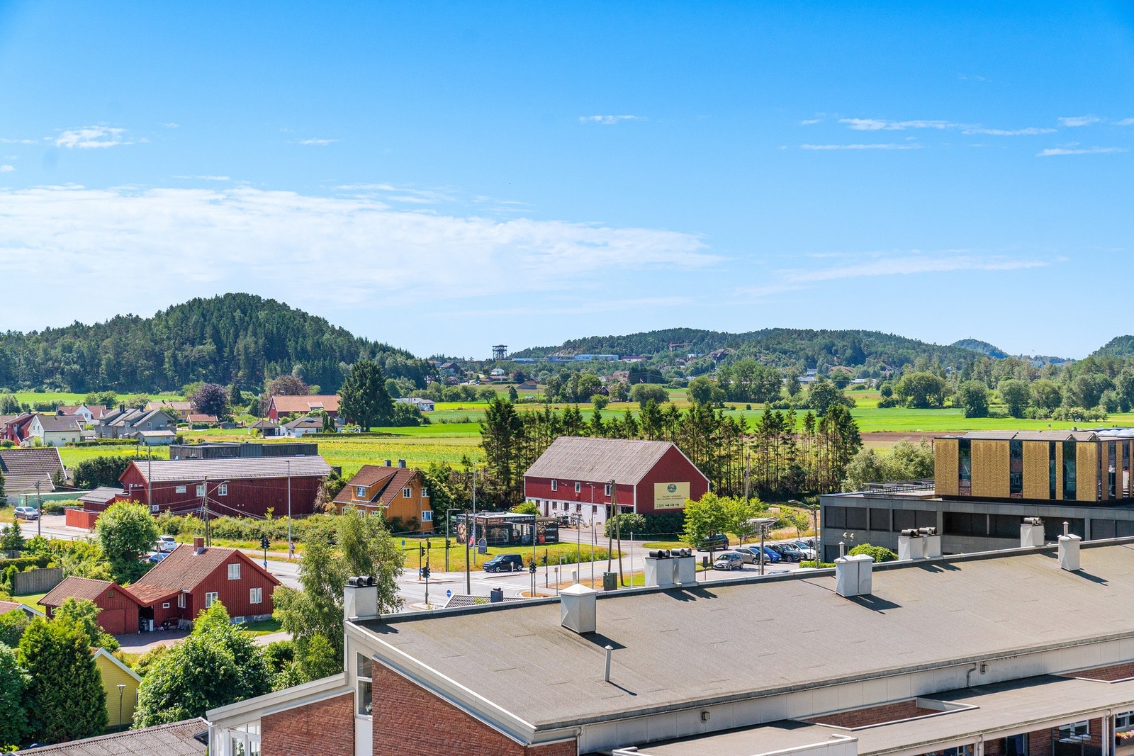 Fin utsikt Galleribilde