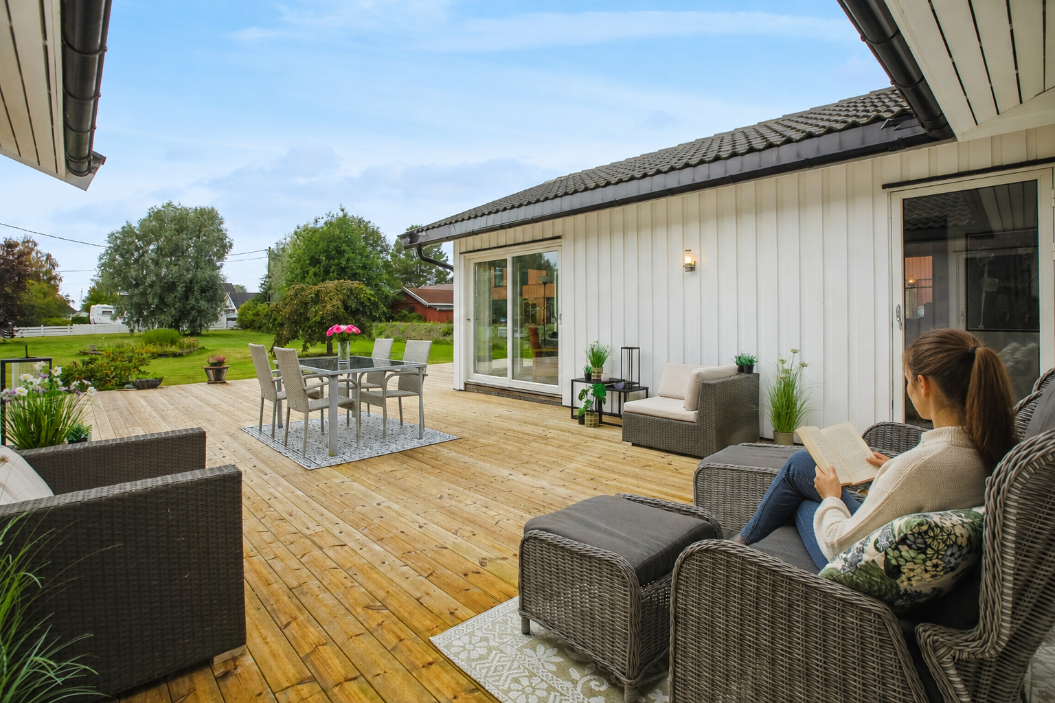 Sjelden og sentral mulighet på Jessheim - Eiendommen er på underkant av 50 mål og skjermet! Foto: Hege Leren Galleribilde