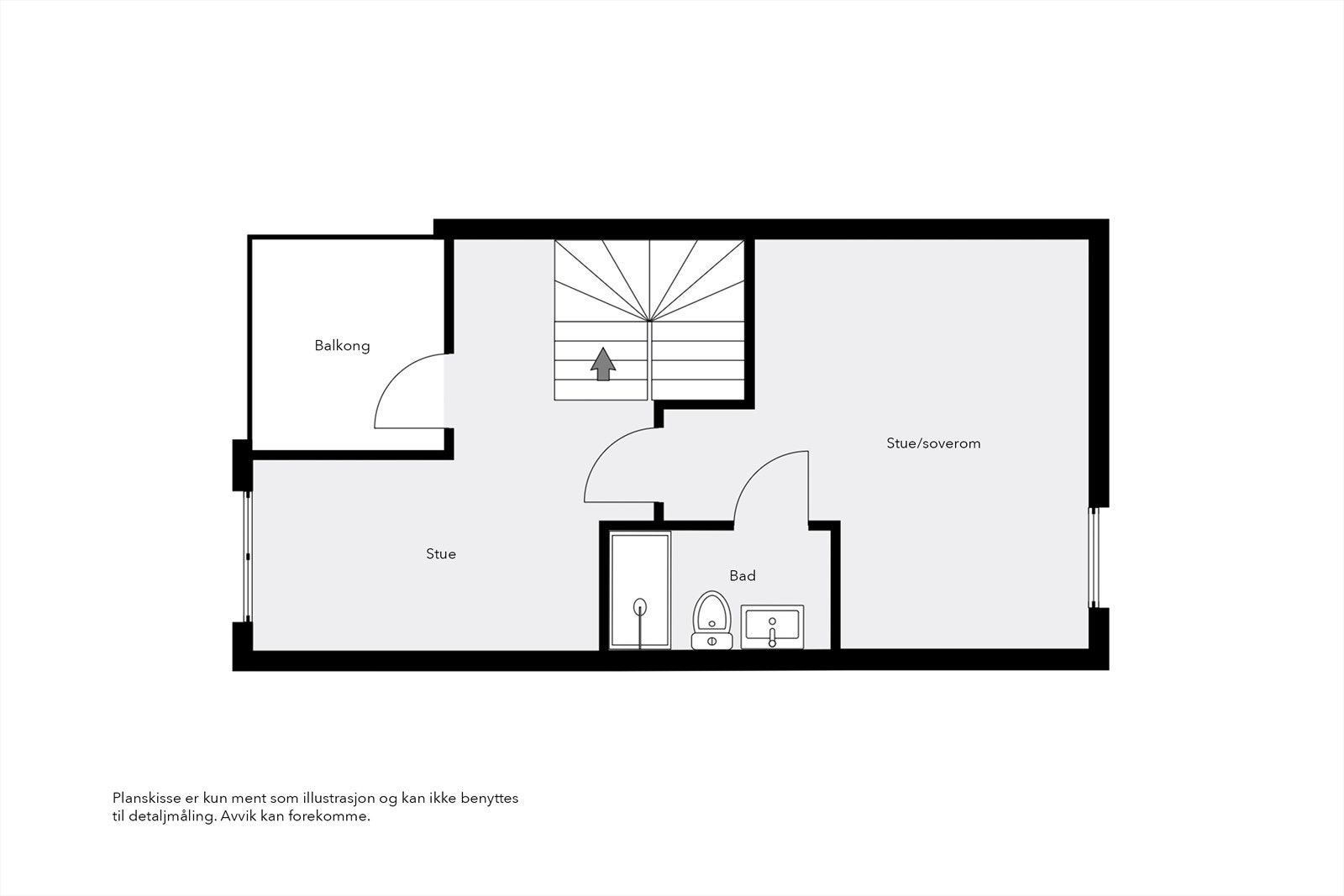 Planskisse | 3. etasje Galleribilde