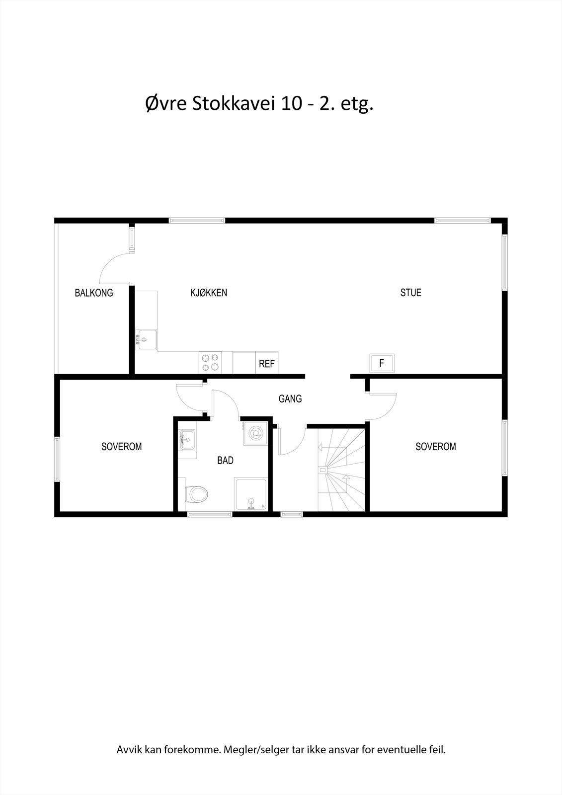 Plantegning 2. etg. Galleribilde