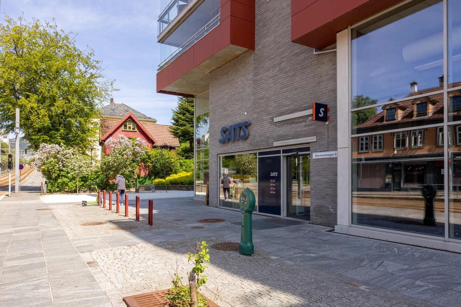 Sats ligger rett i nærheten. Galleribilde