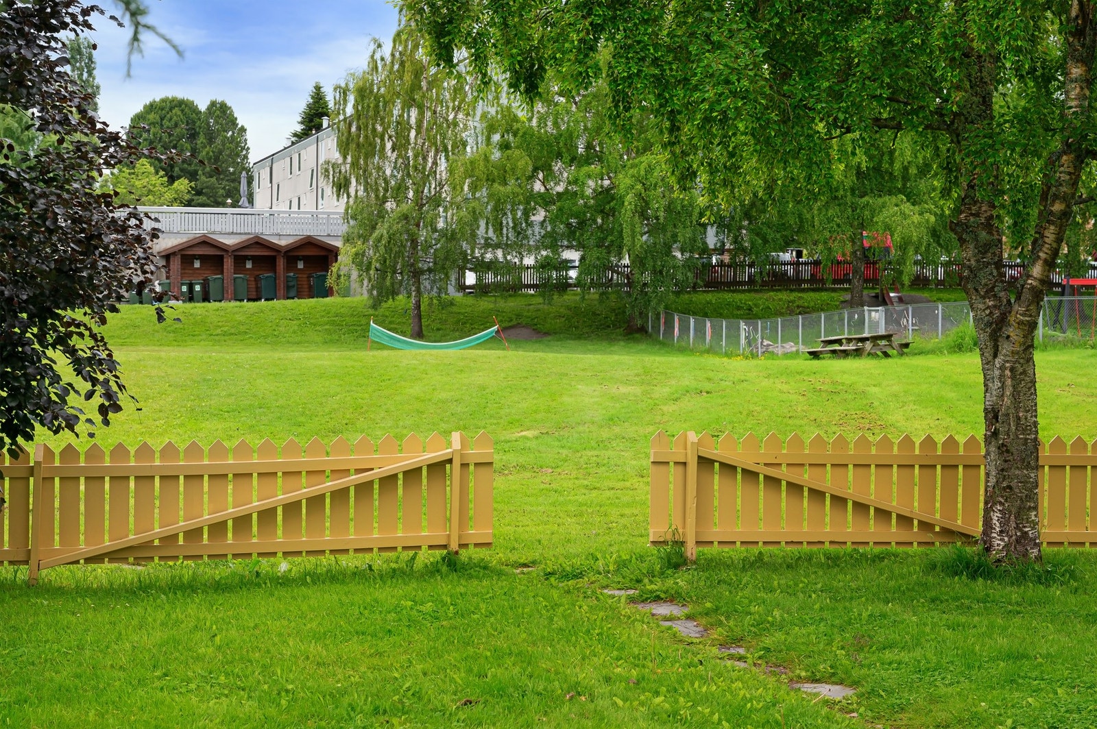 Parkmessig følelse når man befinner seg på fellesområdene. Galleribilde