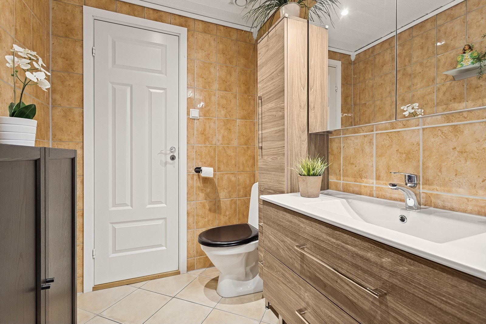 Badet er målt til 5 m². Galleribilde