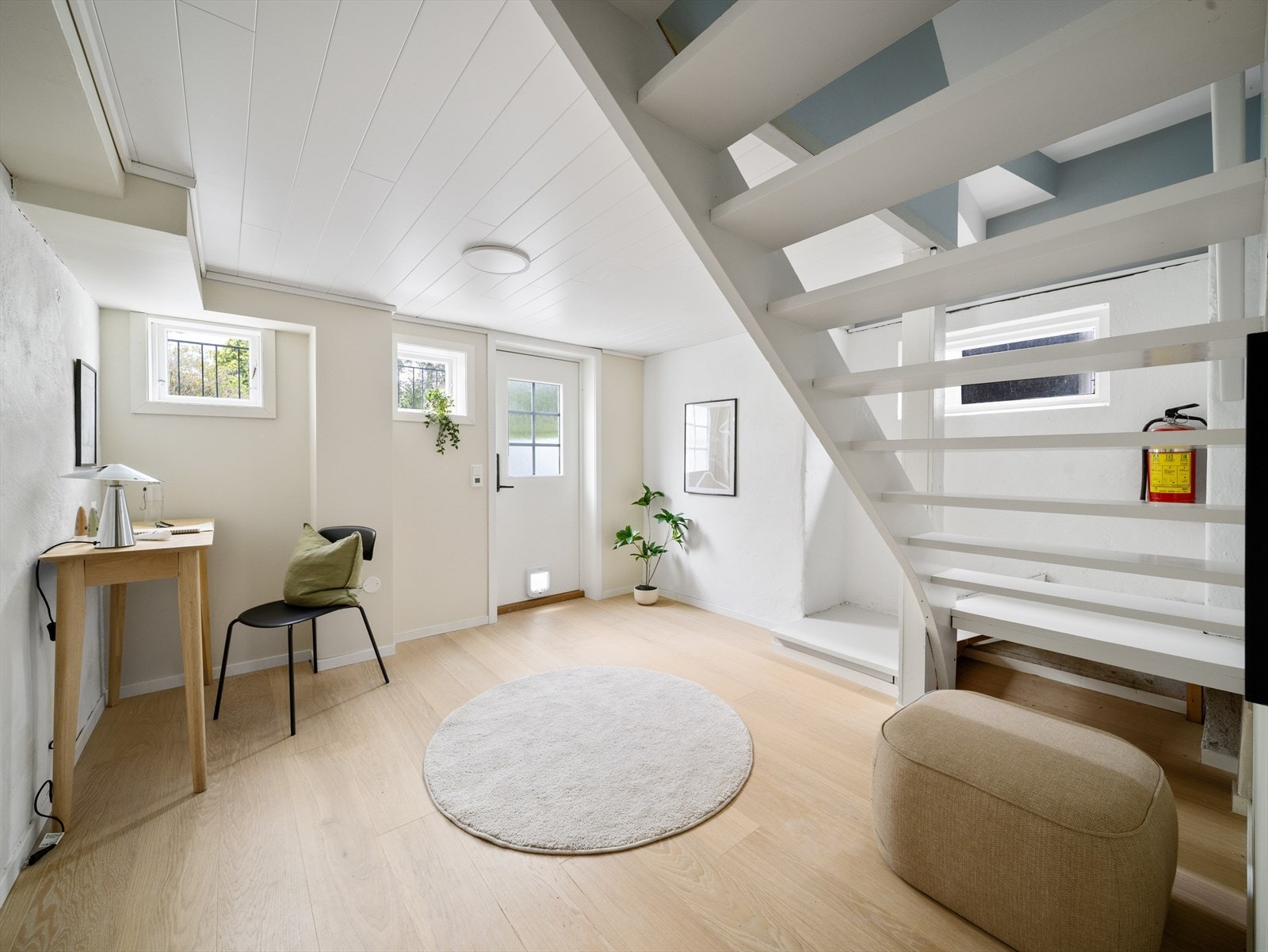 Gang i u. etasje har mange bruksmuligheter. Galleribilde