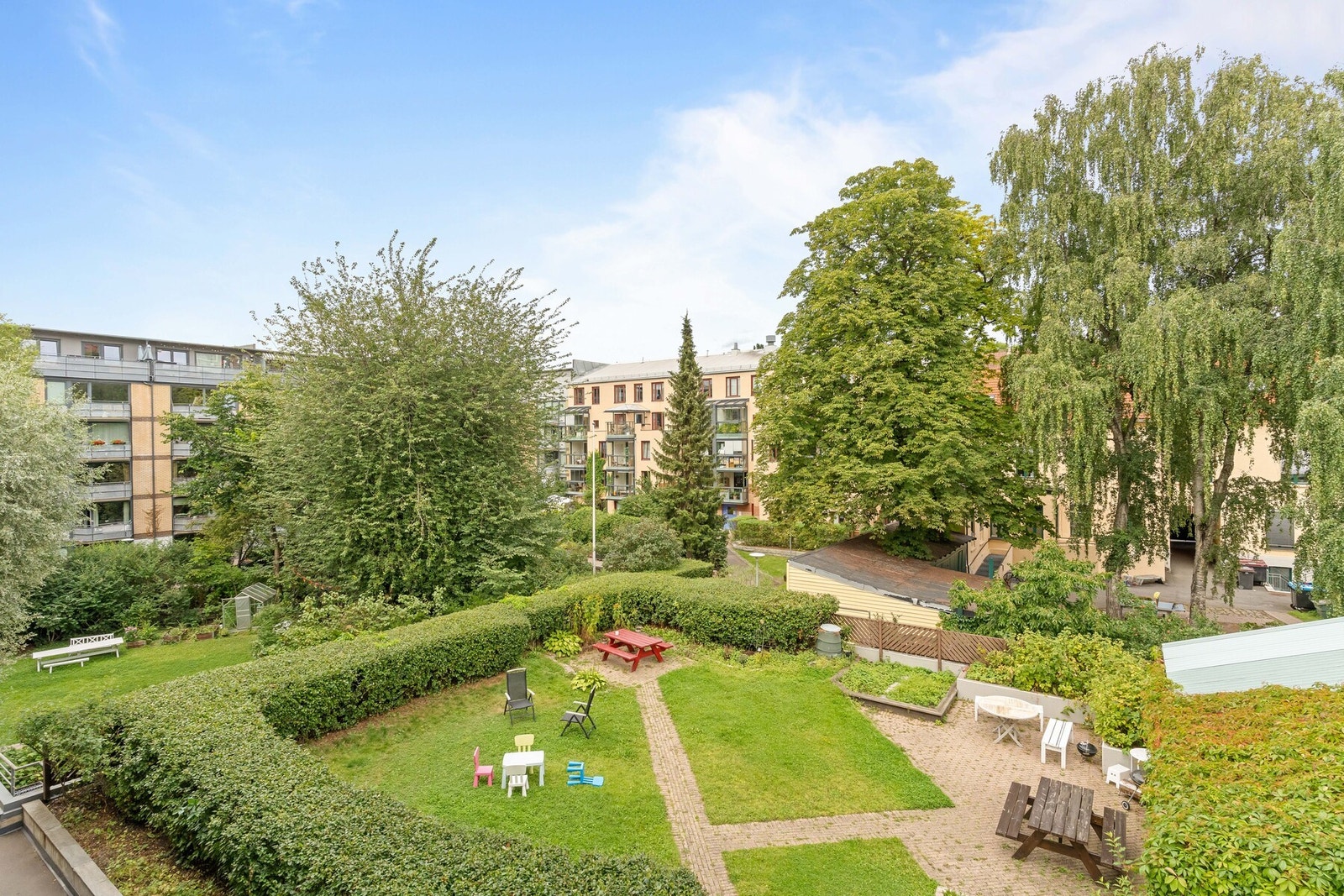 Pent opparbeidede fellesområder. Galleribilde