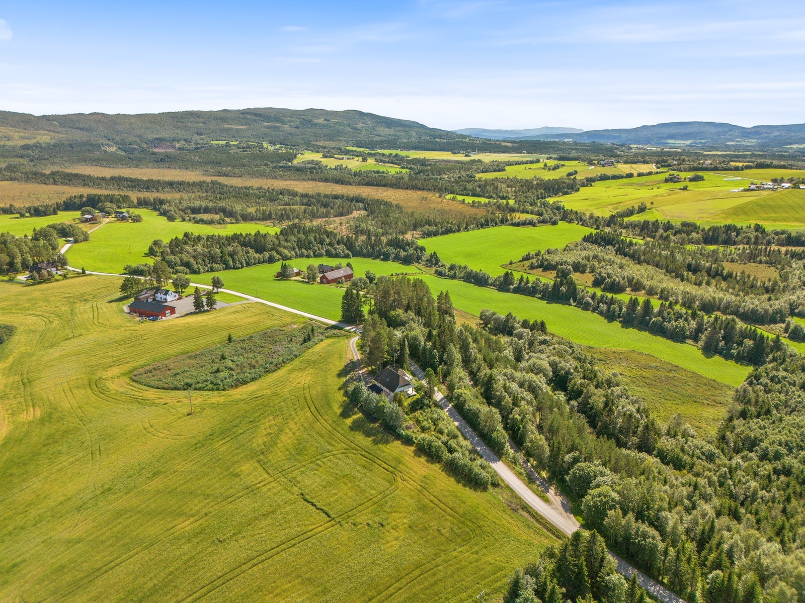 I nærområdet finner du også flotte turområder med merkede stier. Galleribilde
