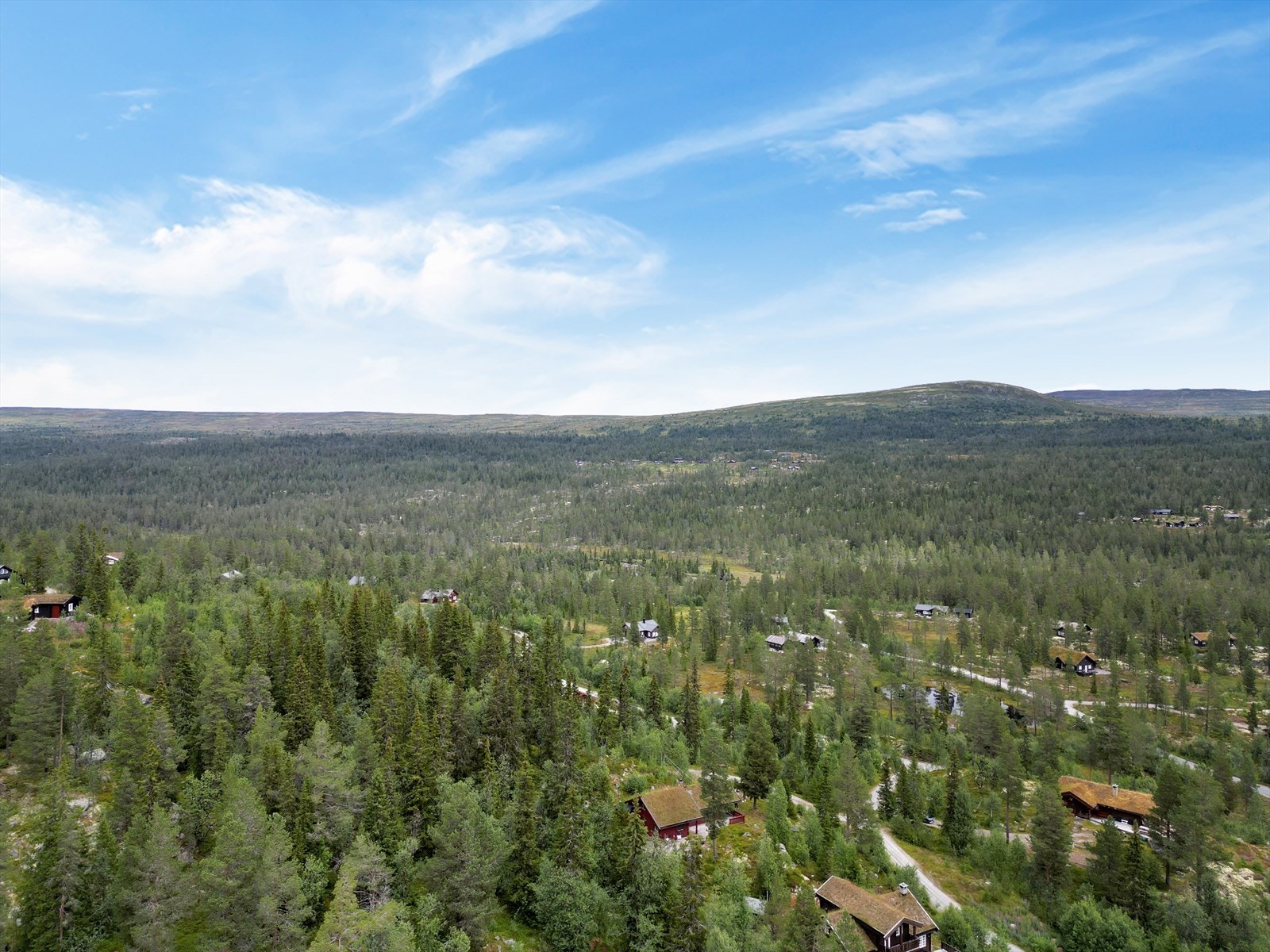 Fra hytta er det kort vei til høyfjellet, med turmål som Numedalshovda og Lufsjå. Galleribilde