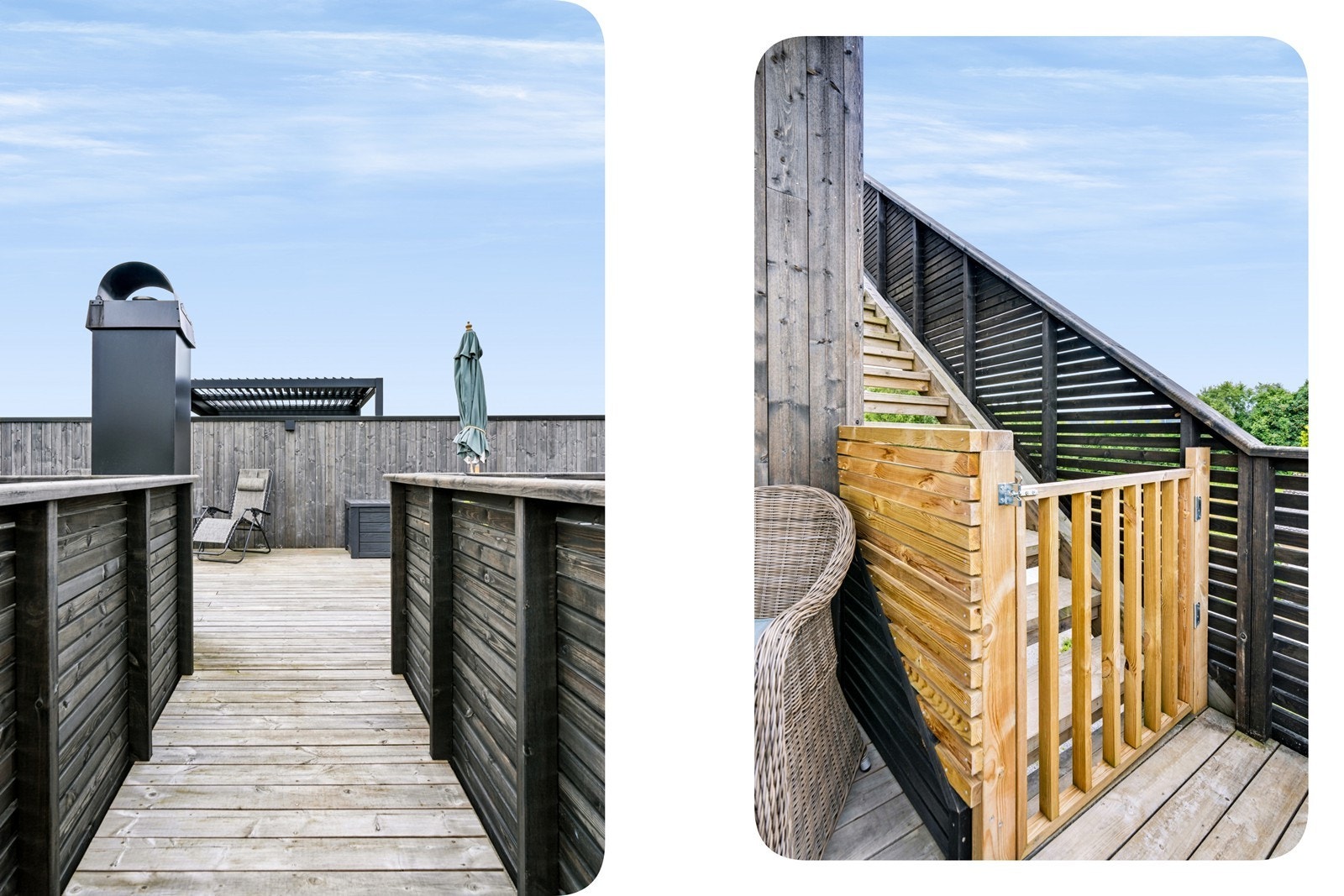 Her er det også videre oppgang til takterrassen. Galleribilde