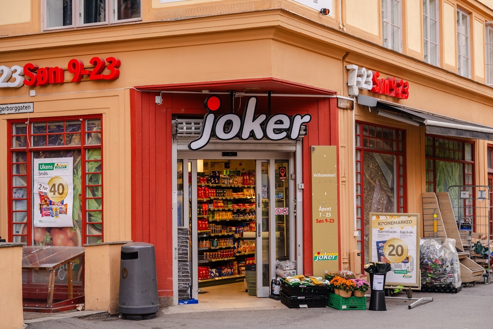 Joker er blant dagligvaretilbudene i nærområdet Galleribilde