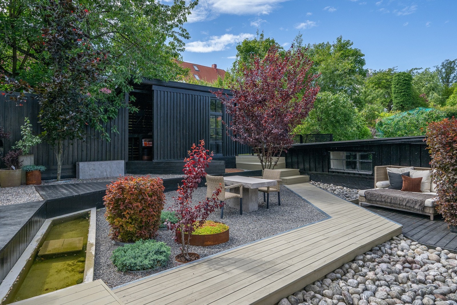 Hagen med koiedam Galleribilde