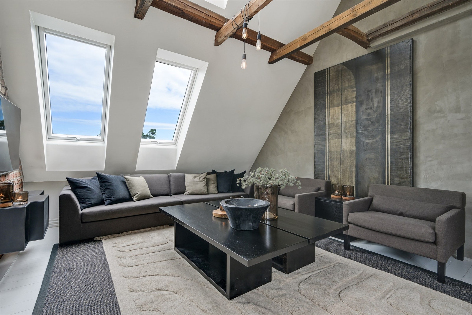 Loftstue Galleribilde