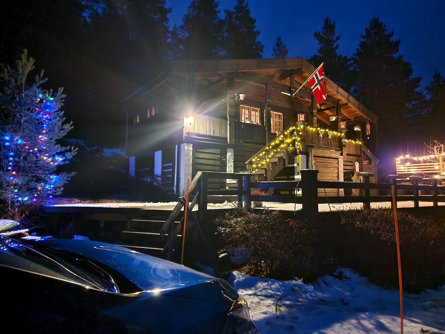 Vinterbilde tatt av selger Galleribilde